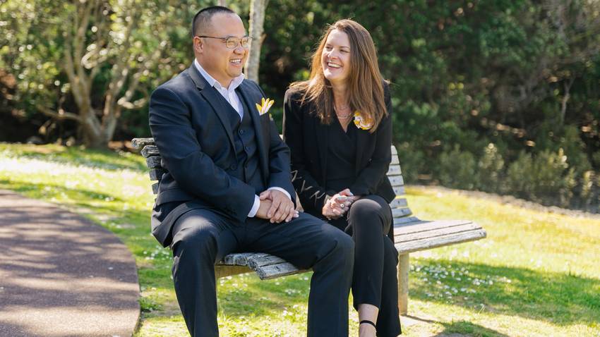 Liz and Andy, Licensee Salespeople at Ray White Glenfield
