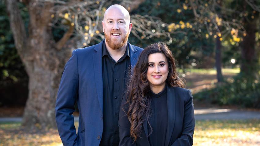 Caleb and Cara Thompson, Licensee Salespersons at Ray White Next Step Realty