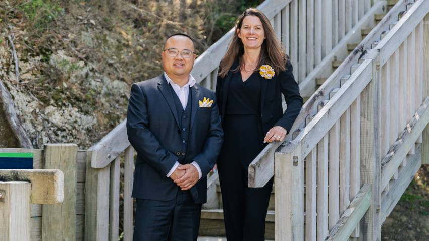 Liz and Andy, Licensee Salespeople at Ray White Glenfield