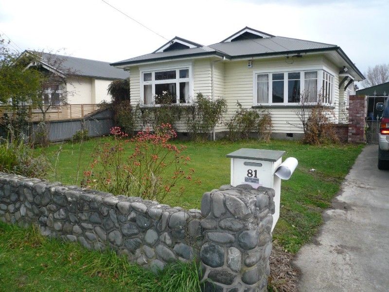 House 81 Selwyn Street, Somerfield, Christchurch City