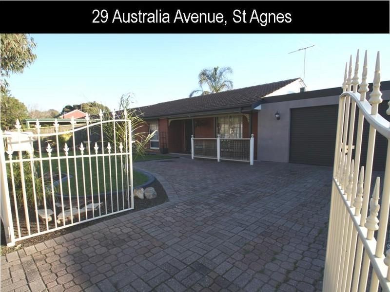 29 Australia Avenue, ST AGNES SA 5097