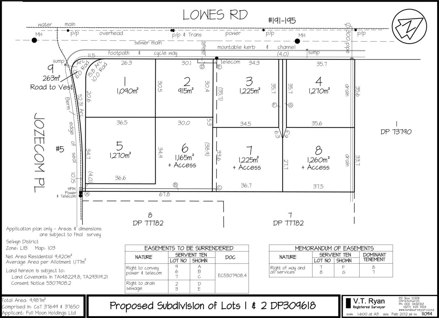 Lot 1 Jozecom Place, ROLLESTON, Selwyn District