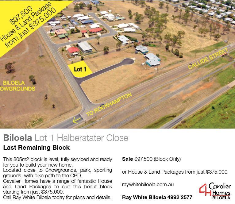 Lot 1 Halberstater Close, BILOELA QLD 4715