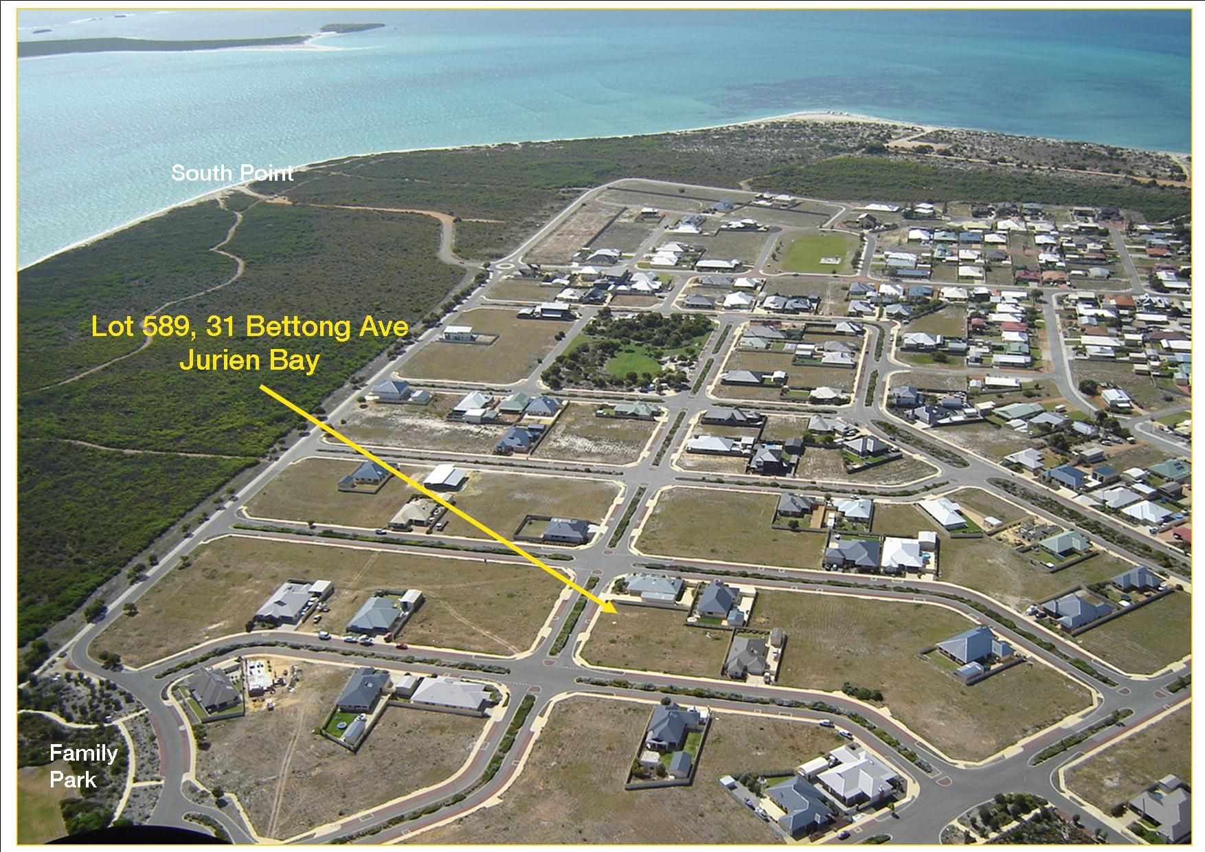 Lot 589, 31 Bettong Avenue, JURIEN BAY, WA 6516