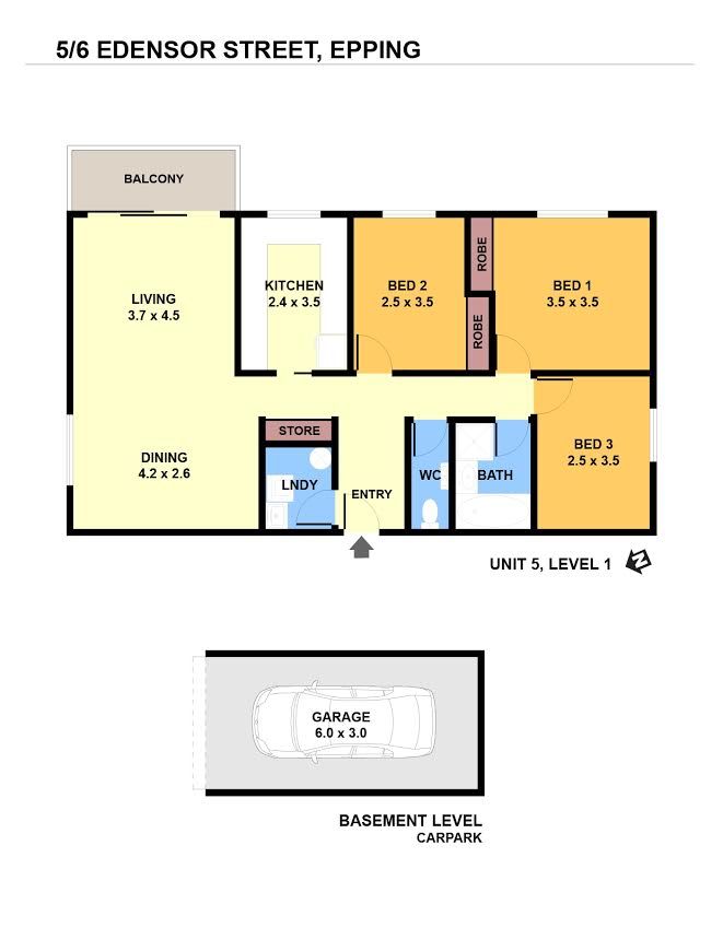5/6-8 Edensor Street, Epping, NSW 2121