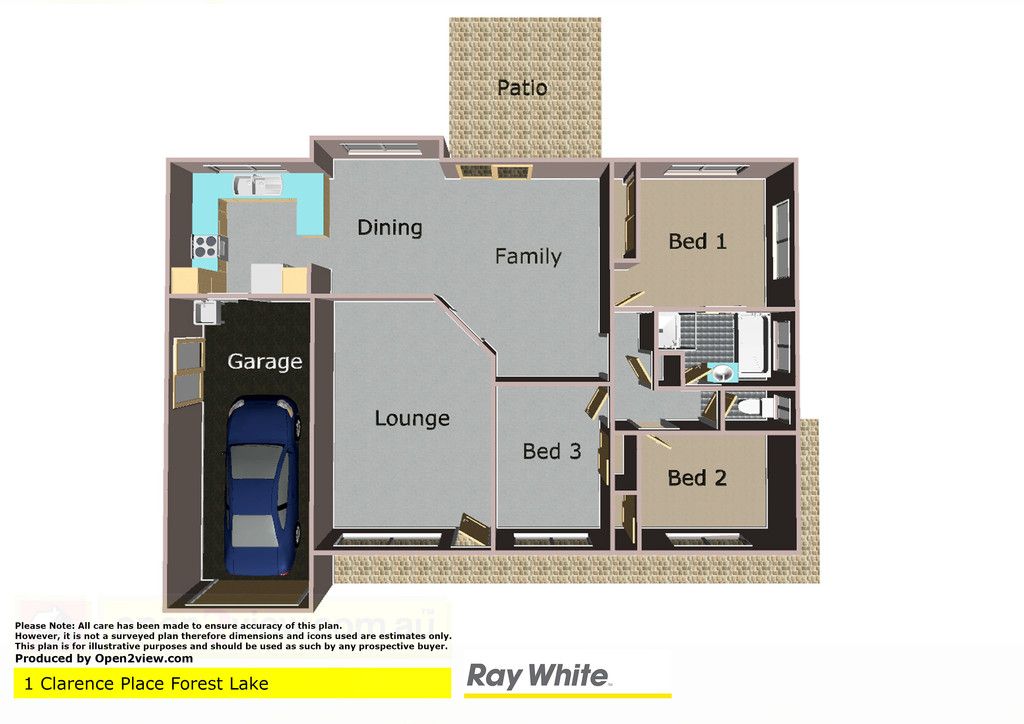 1 Clarence Place, FOREST LAKE, QLD 4078