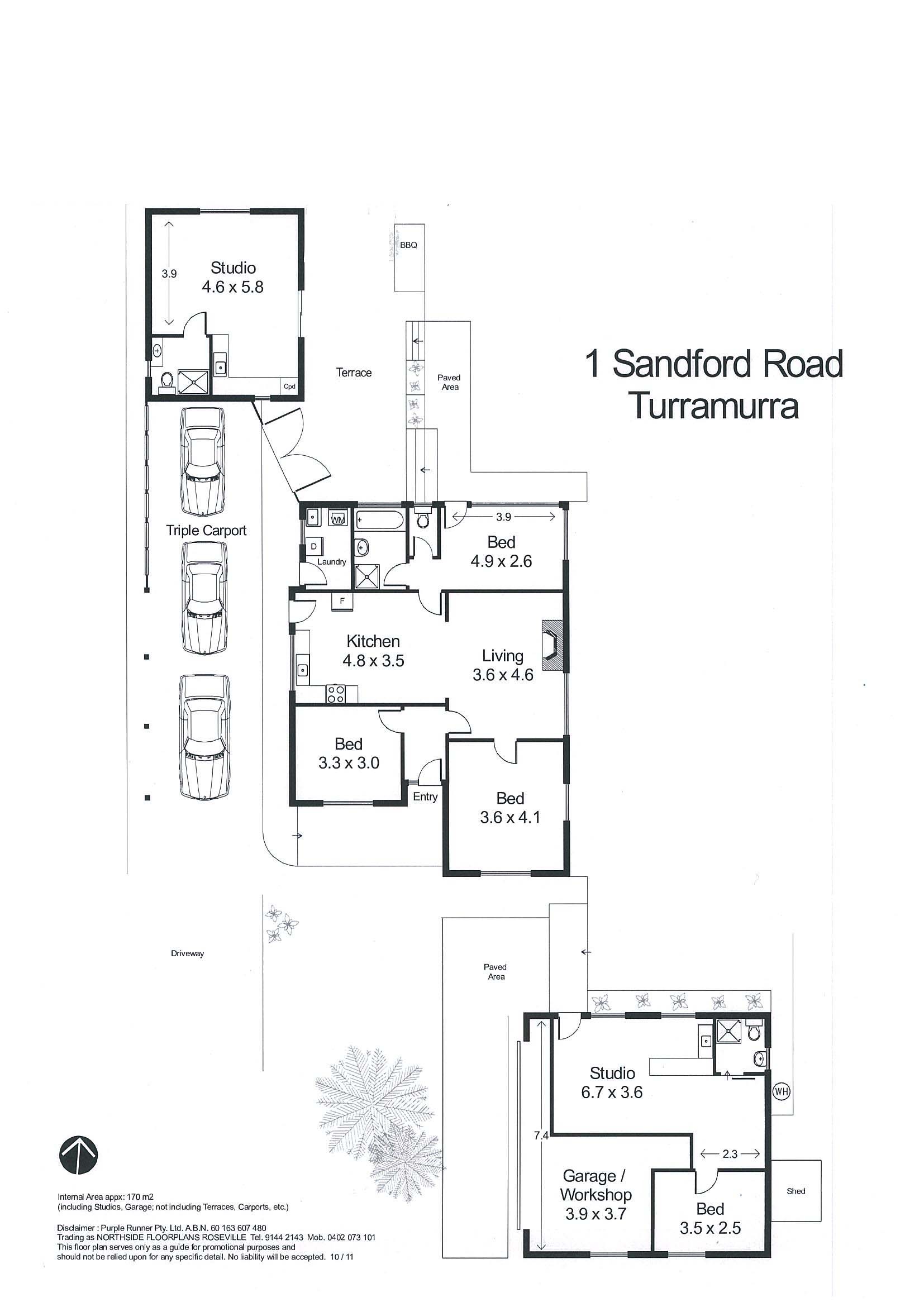 1 Sandford Road, TURRAMURRA, NSW 2074
