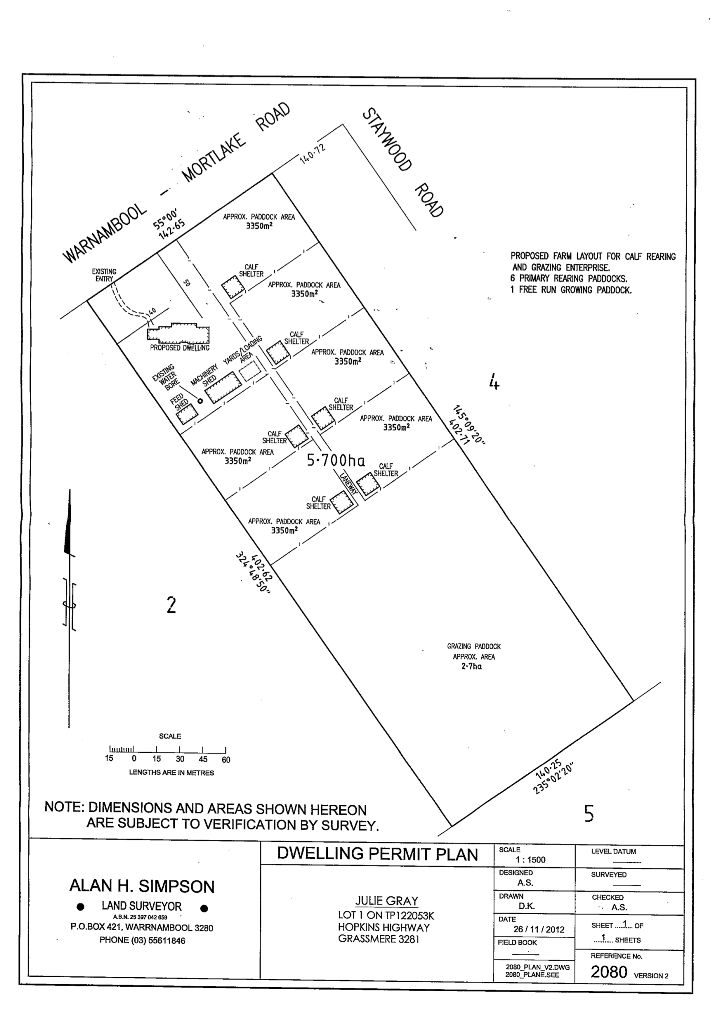 Lot 1 Hopkins Highway, GRASSMERE, VIC 3281