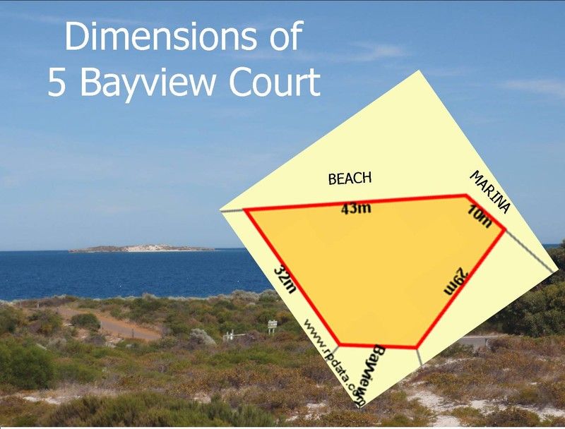 Lot 1171, 5 Bayview Court, JURIEN BAY, WA 6516