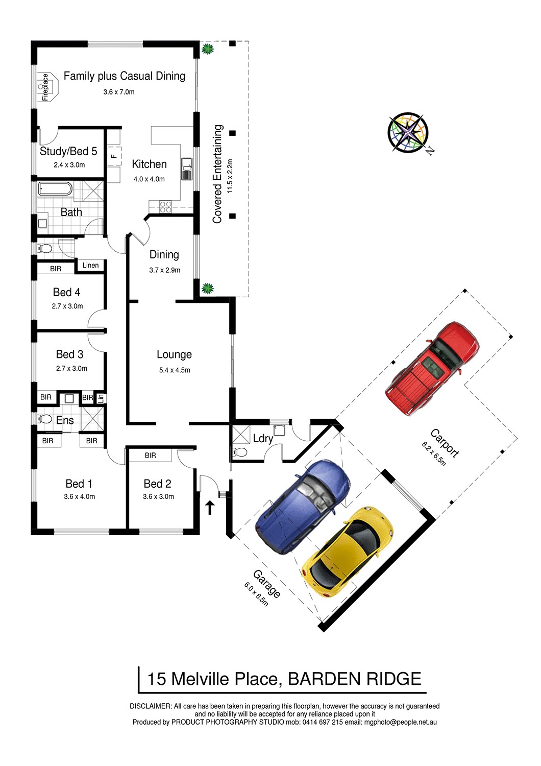 15 Melville Place, BARDEN RIDGE, NSW 2234