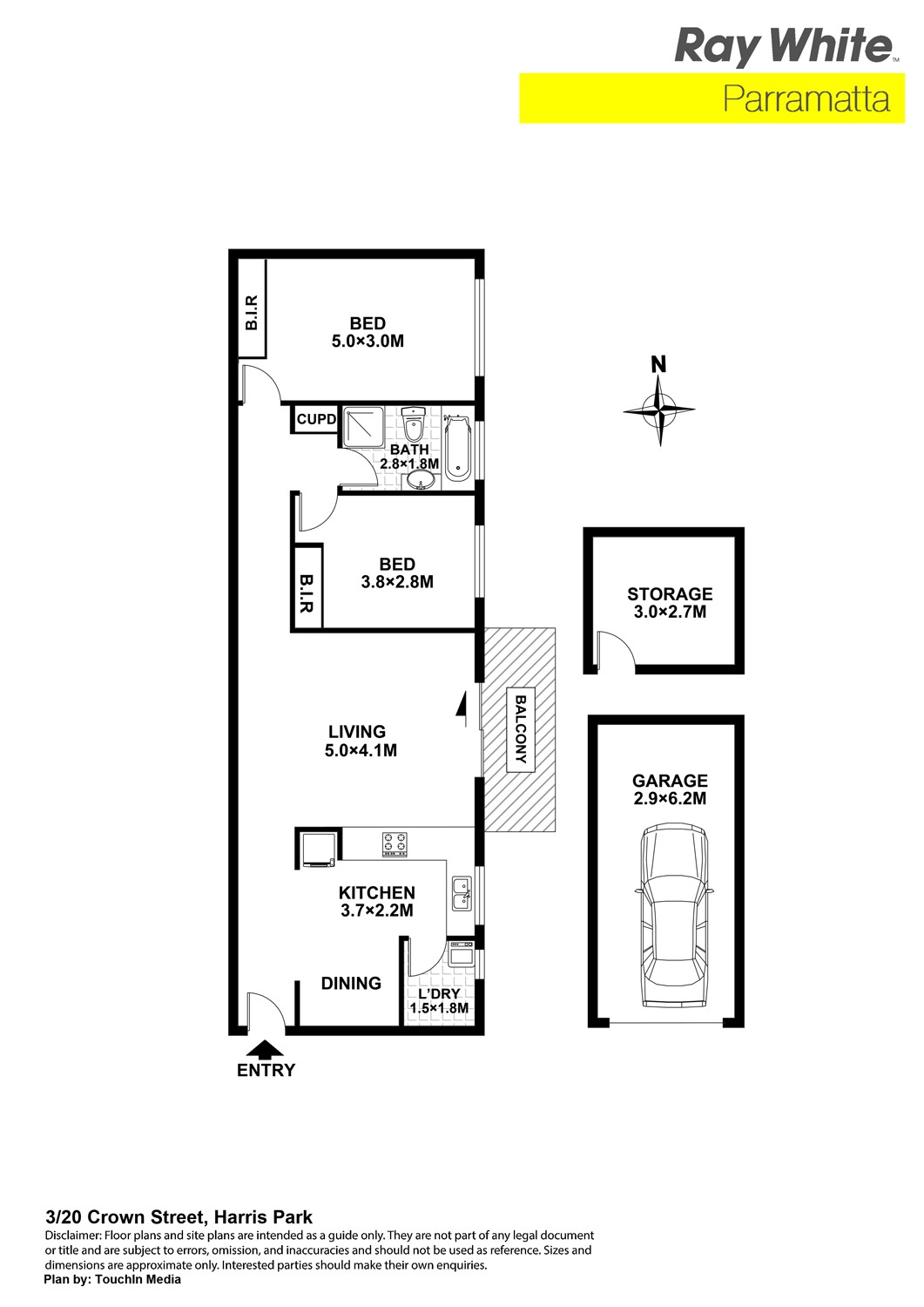 3/20 Crown Street, HARRIS PARK, NSW 2150
