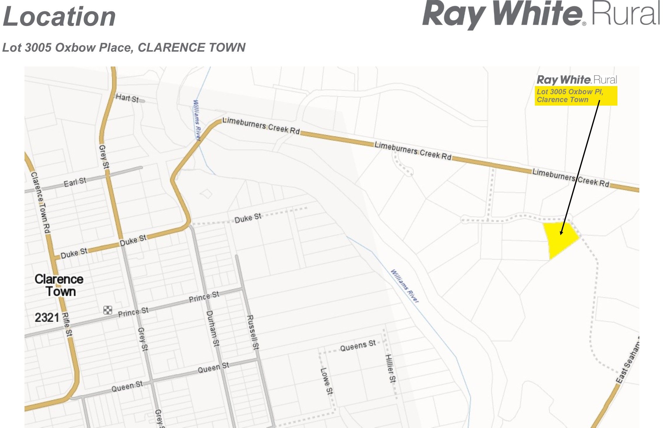 Lot 3005 Oxbow Place 'Riverdowns Estate', CLARENCE TOWN, NSW 2321