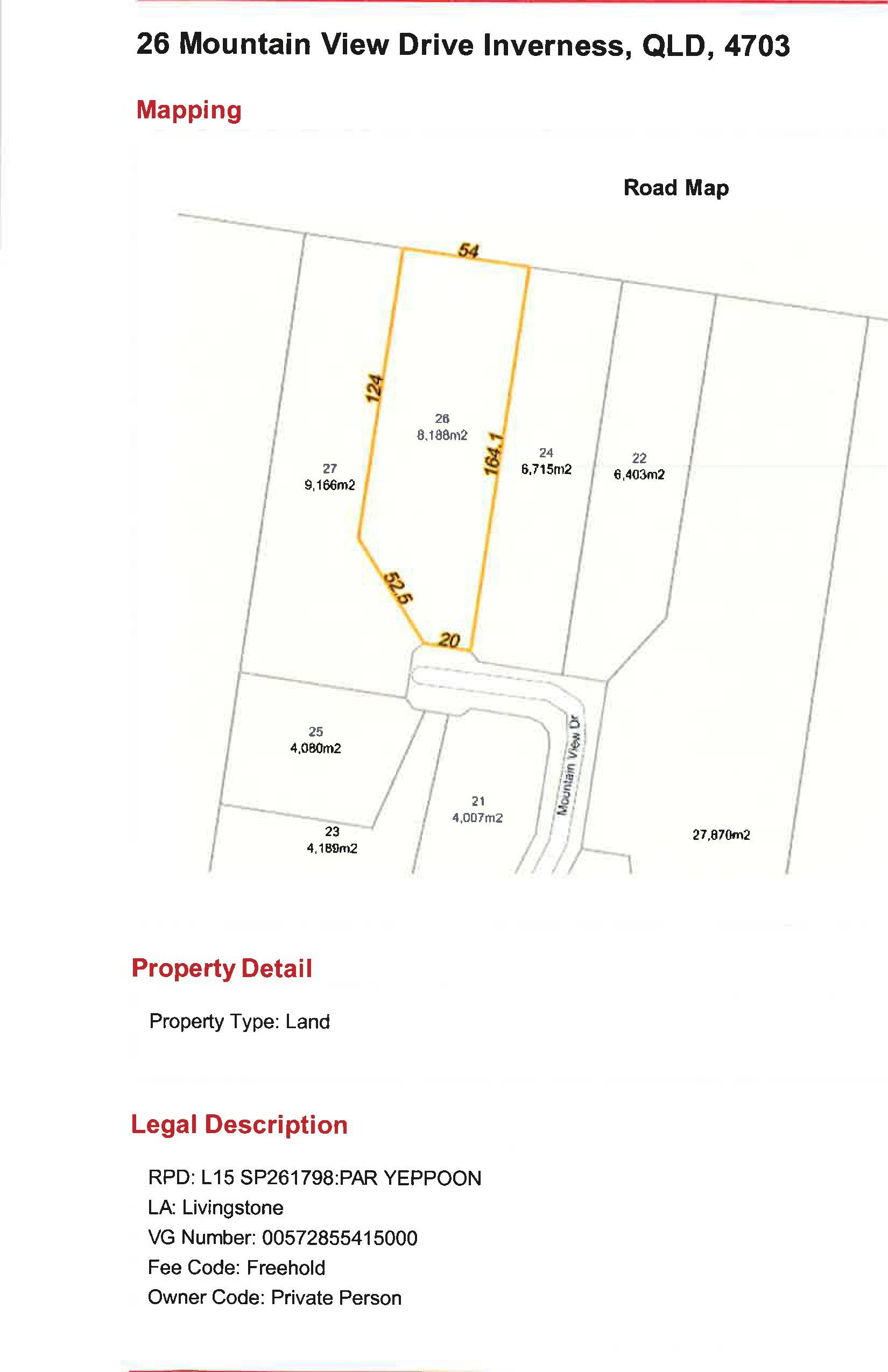26 Mountain View Drive, Inverness, QLD 4703