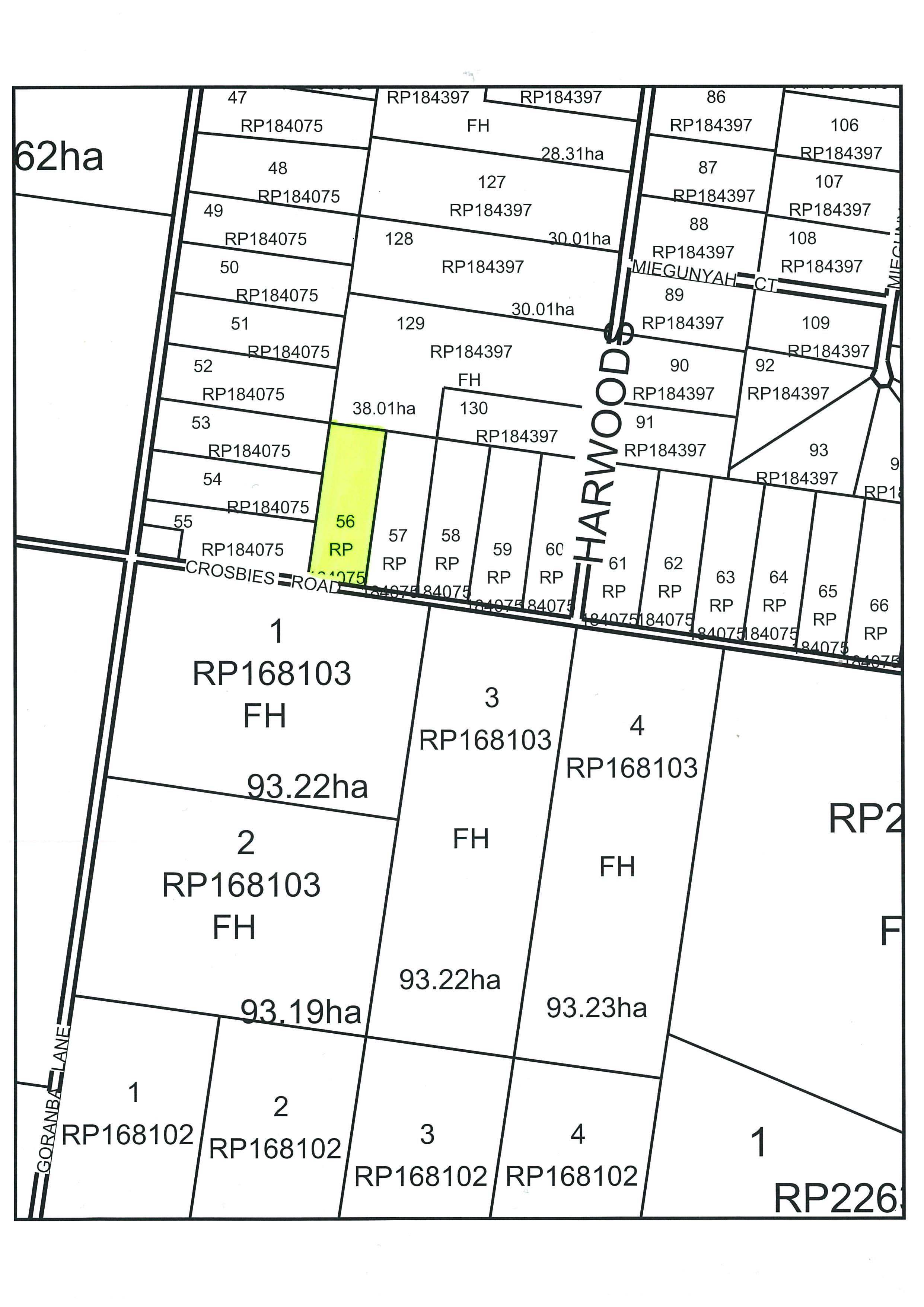 Lot 56, 0 Crosbies Road, Goranba, QLD 4421