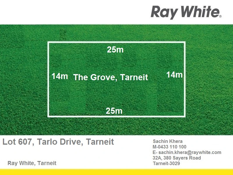 LOT 607 Tarlo Drive, Tarneit, VIC 3029