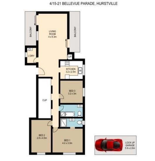 4/15-21 Bellevue Parade, Hurstville, NSW 2220