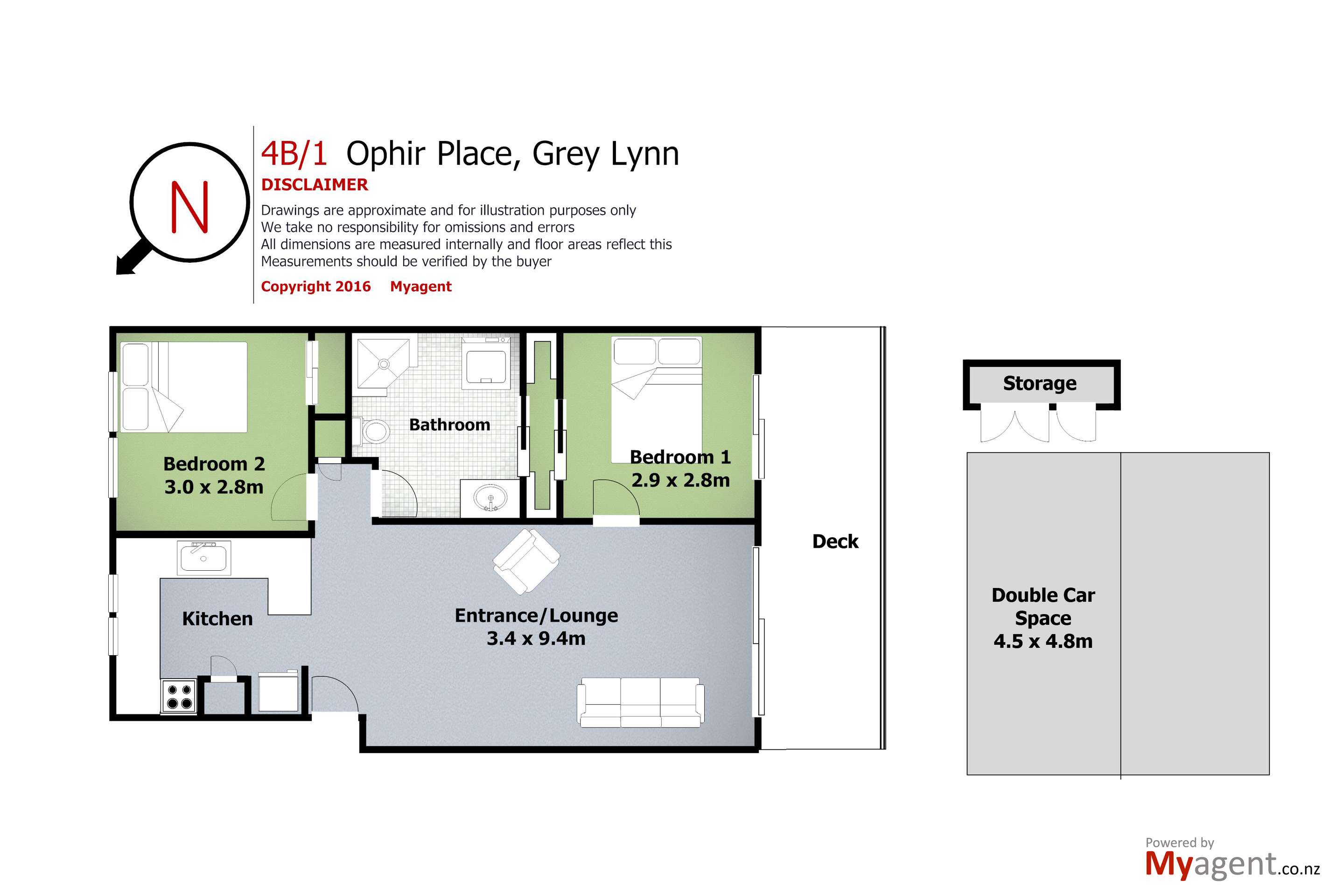 4b/1 Ophir Street, Grey Lynn, Auckland City Real Estate Ray White