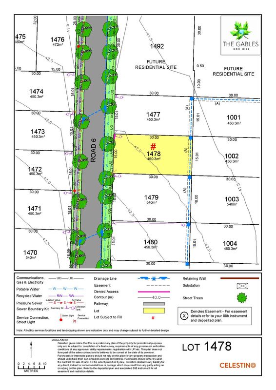 Lot 1428 'The Gables', Box Hill, NSW Land For Sale Residential Land Sold
