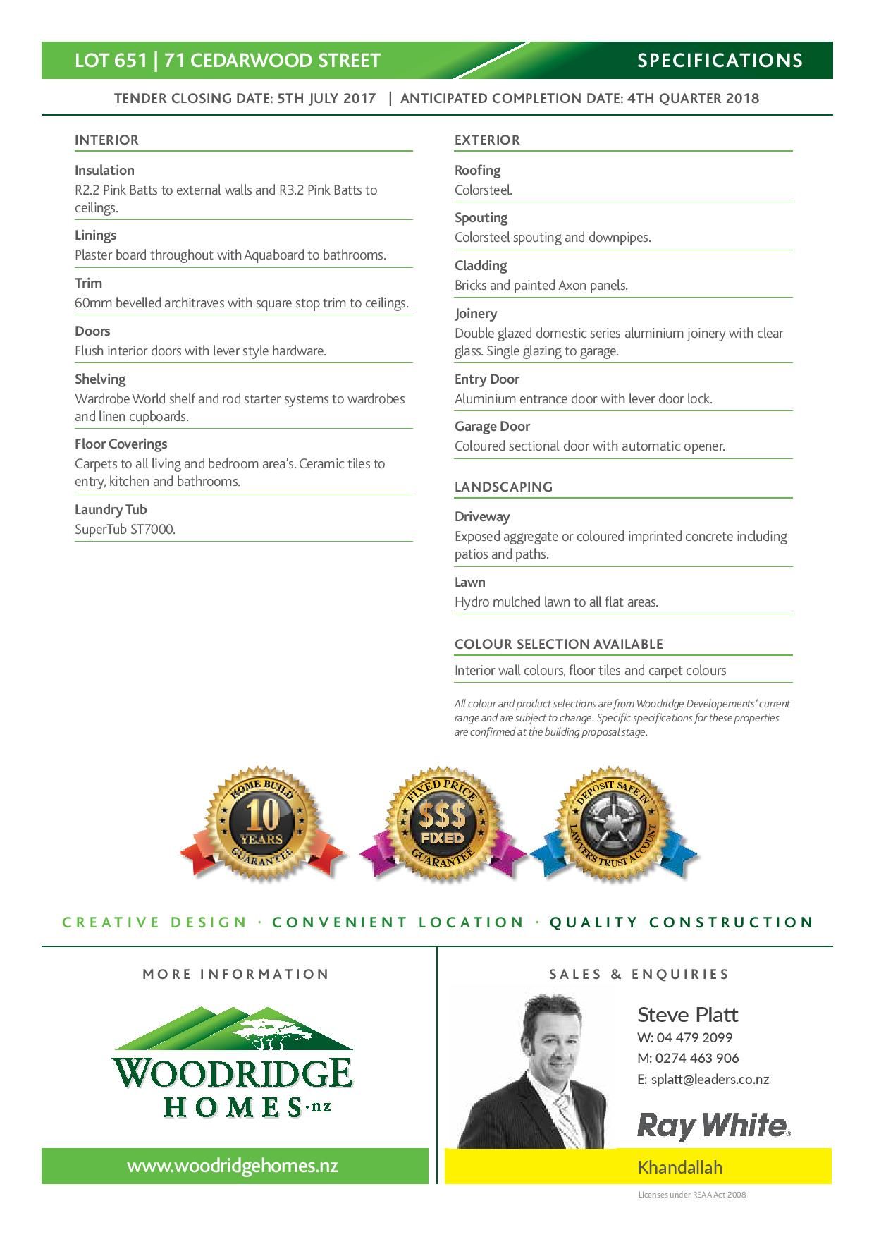 71 Cedarwood Street Woodridge Wellington City Residential