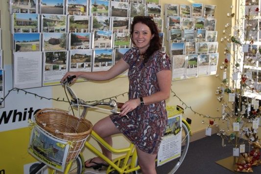 ray white yellow bike