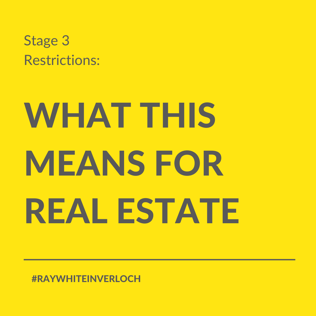 Stage 3 Restrictions What does this mean for real estate News Ray