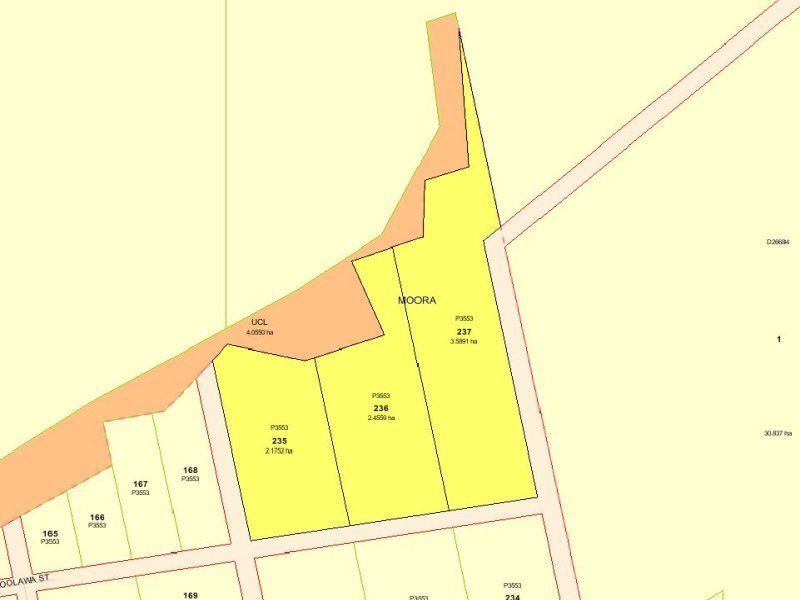 235 236 237 Woolawa Street, Moora, WA 6510