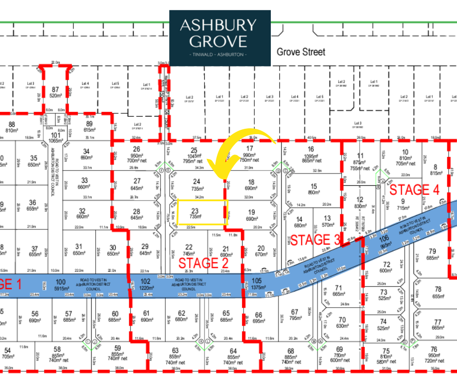 Lot 23 Ashbury Grove, Ashburton, Ashburton District