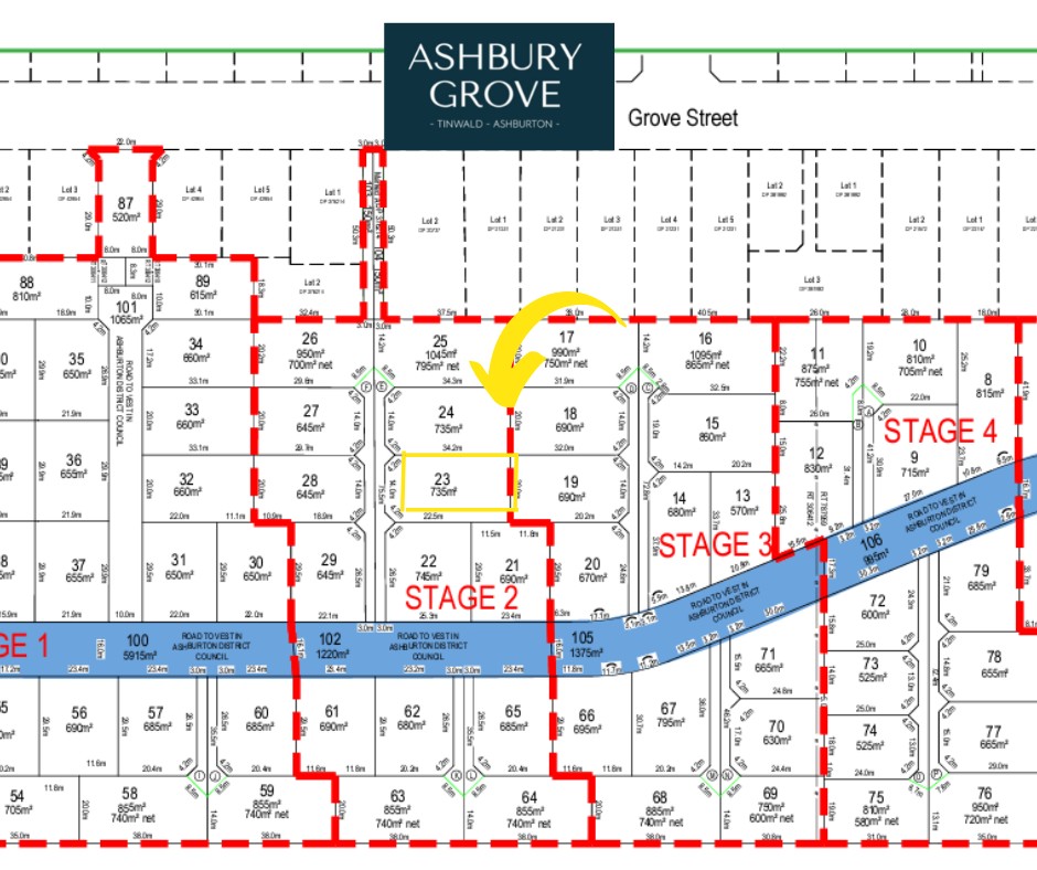 Lot 23 Ashbury Grove, Ashburton, Ashburton District