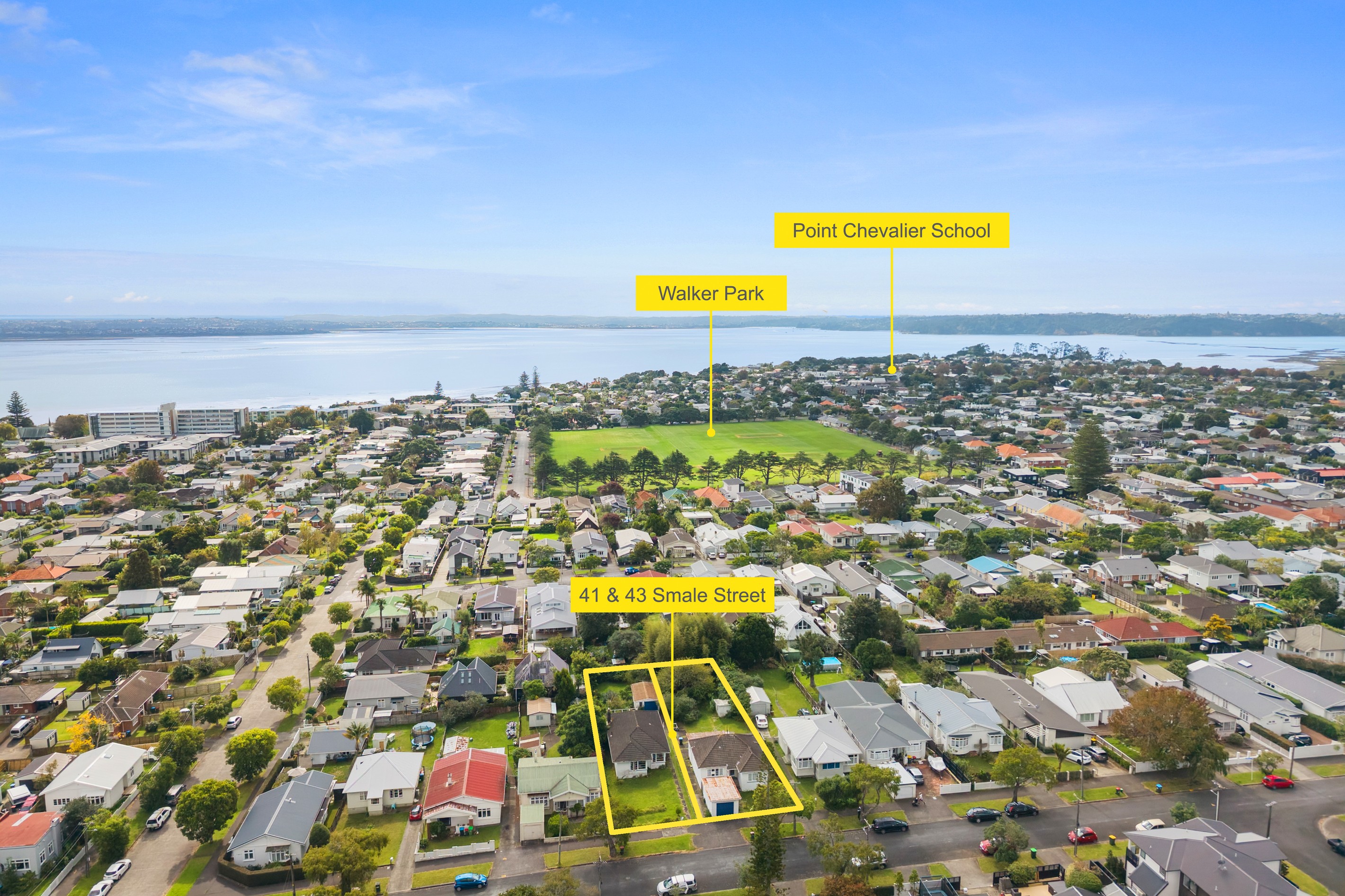 41 & 43 Smale Street, Point Chevalier, Auckland City