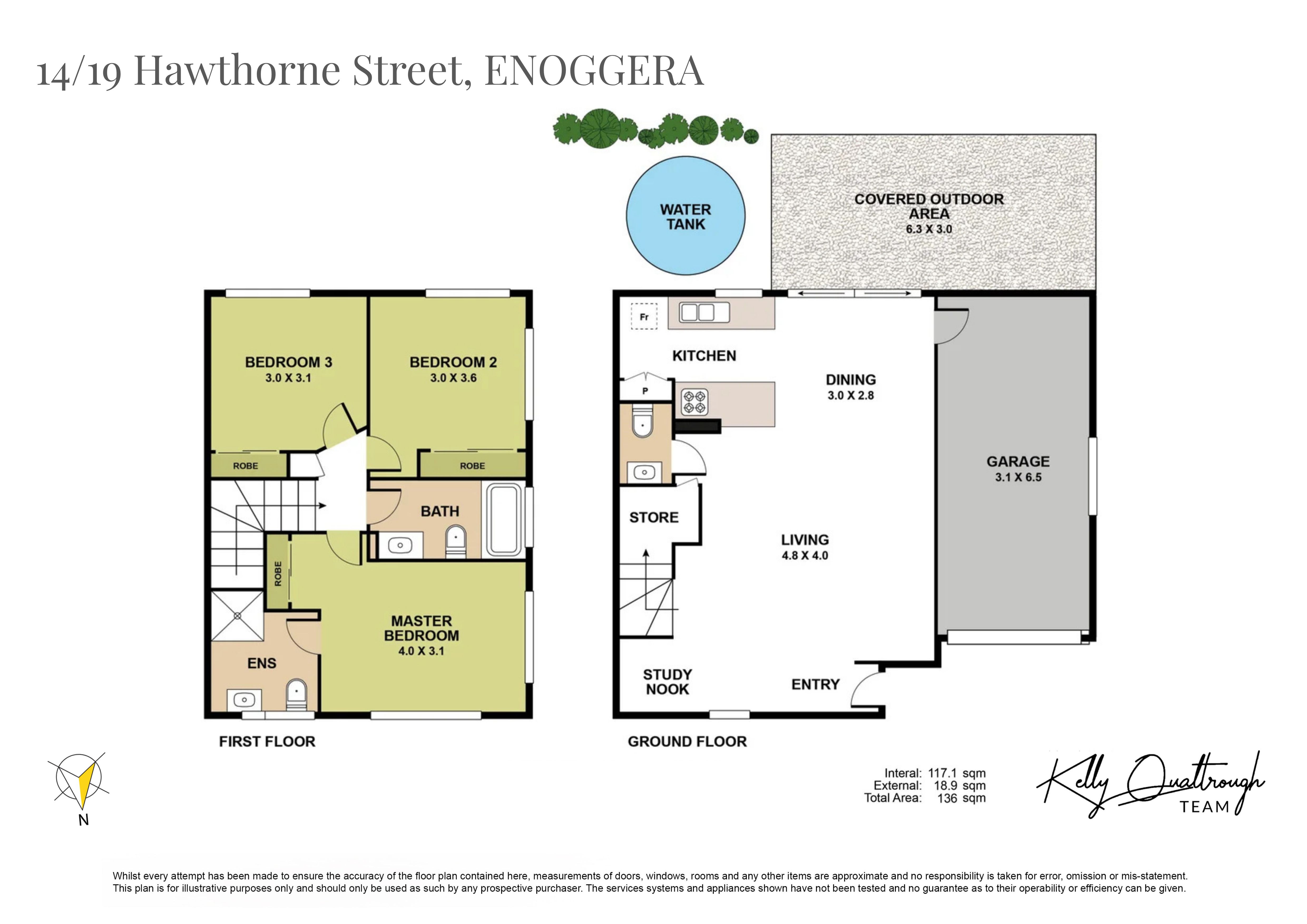 14/19 Hawthorne Street, Enoggera, QLD 4051