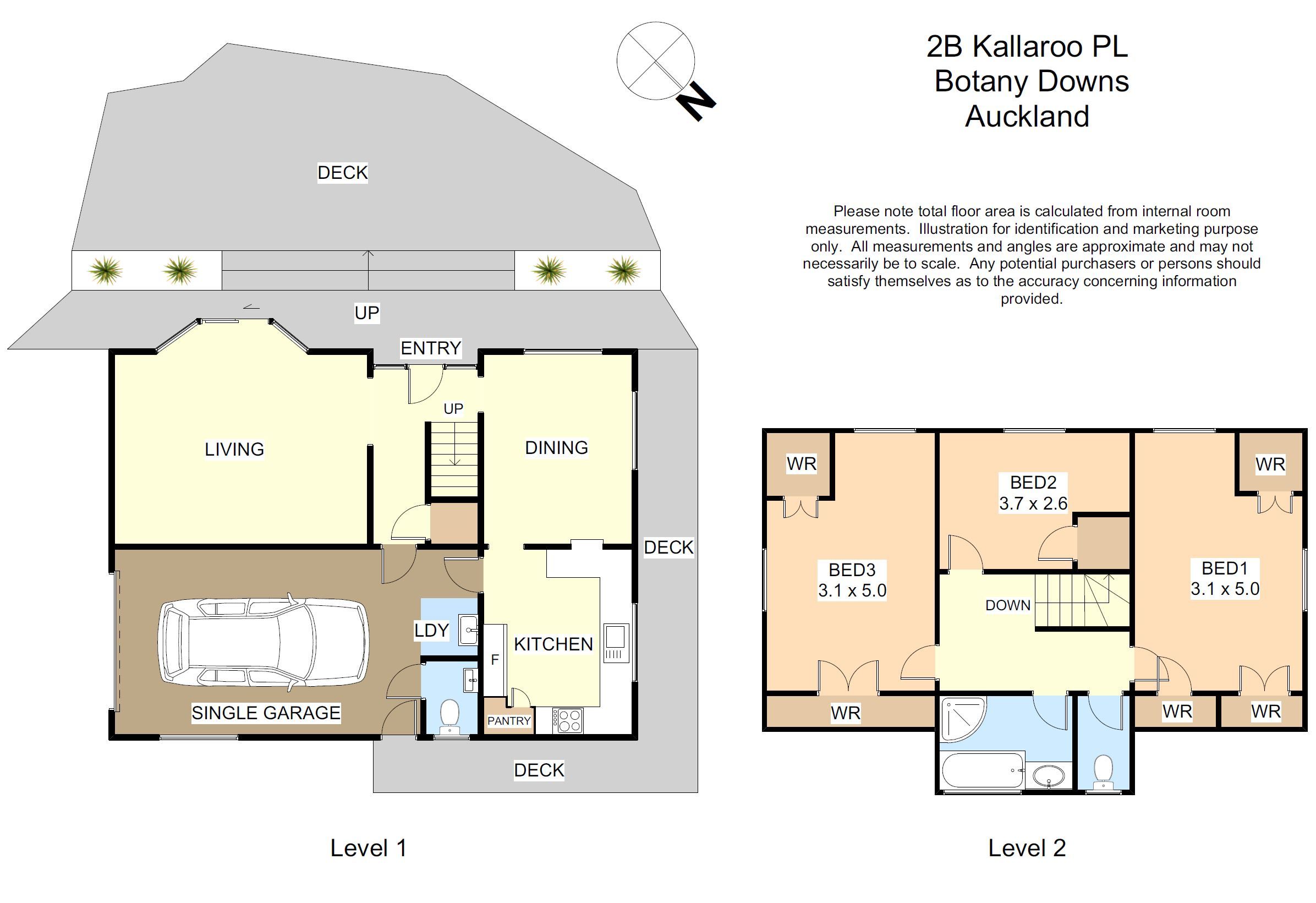 2B Kallaroo Place, Botany Downs, Manukau City