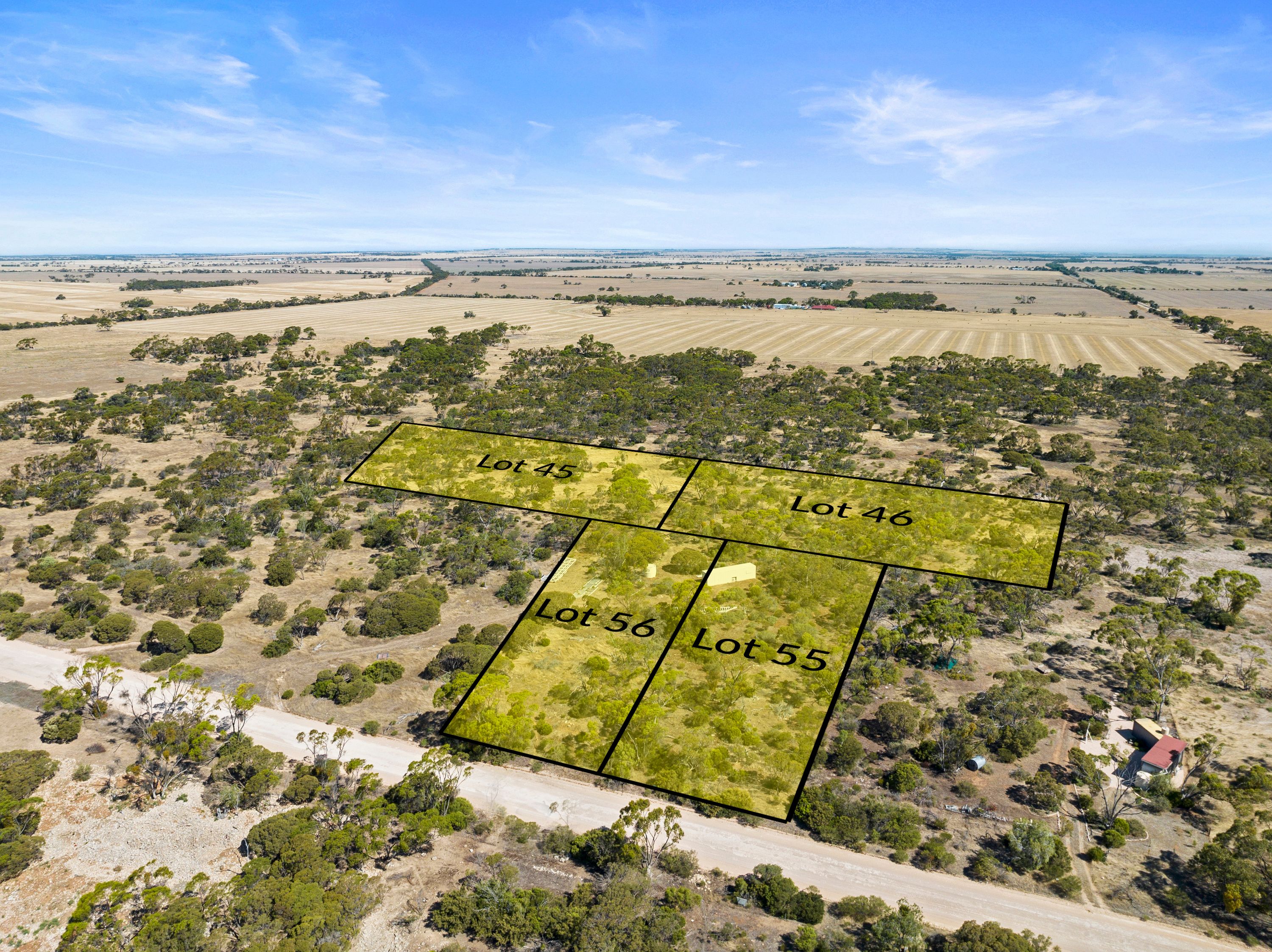 Lots 45/46 & 55 & 56 Bussenschutt Road ( Third Street ), Cunliffe, SA