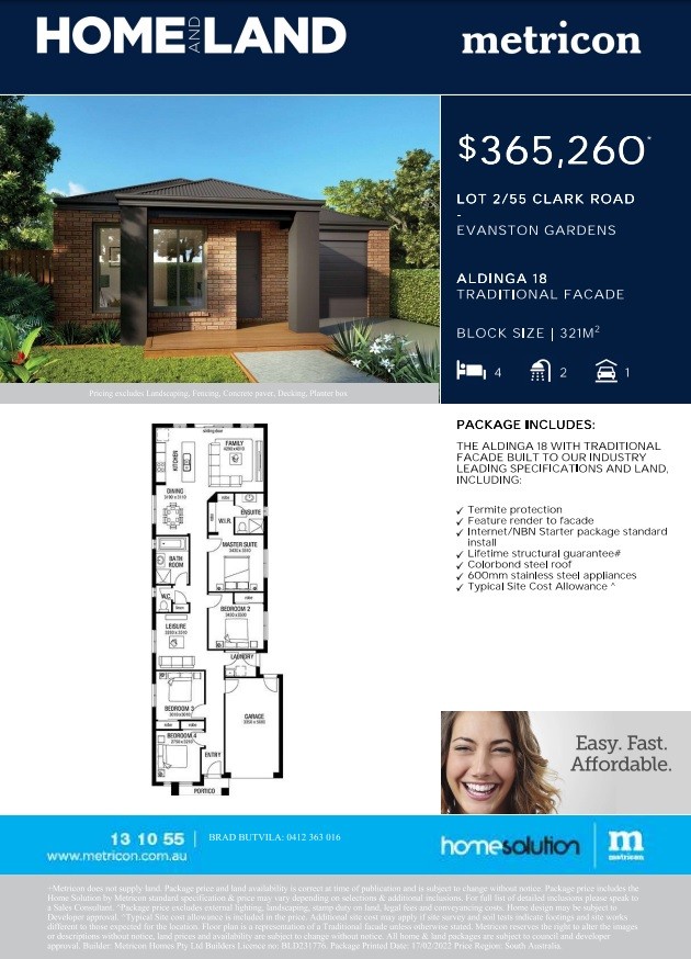 2/55 Clark Road, Evanston Gardens, SA 5116