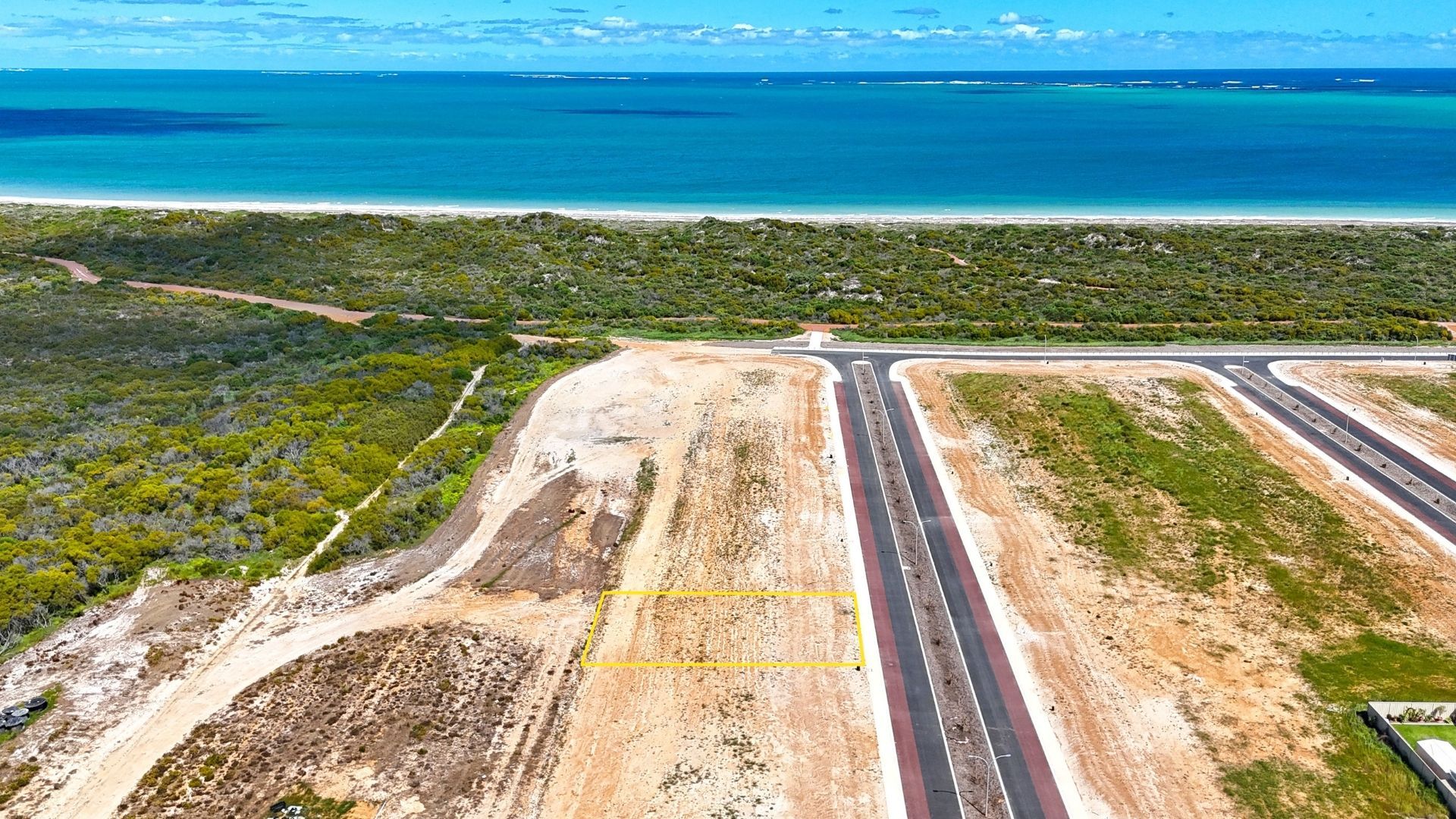 Lot 1108, 31 Clifton Avenue — photo from Ray White Jurien Bay
