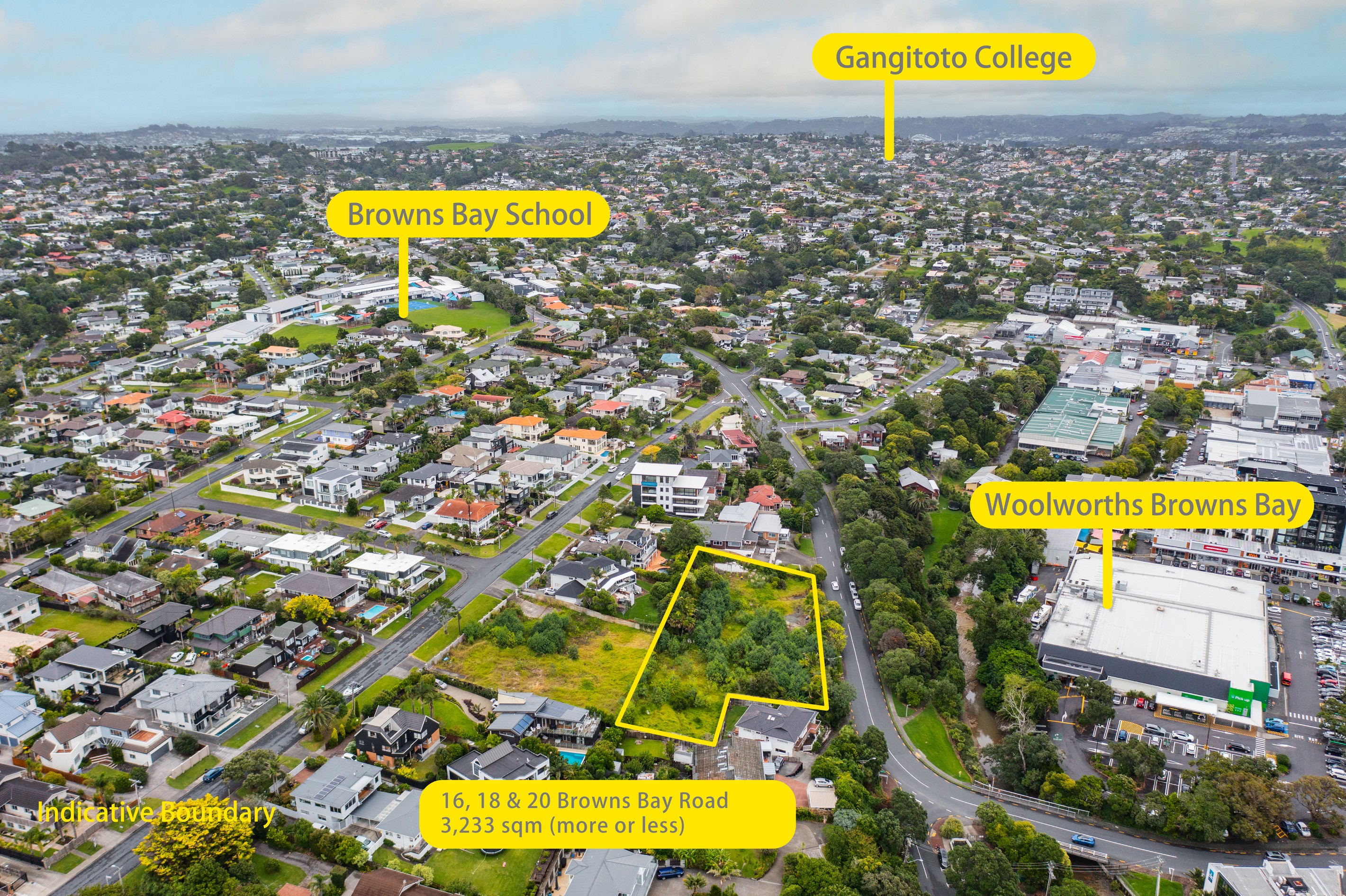 16, 18&20 Browns Bay Road, Rothesay Bay,
