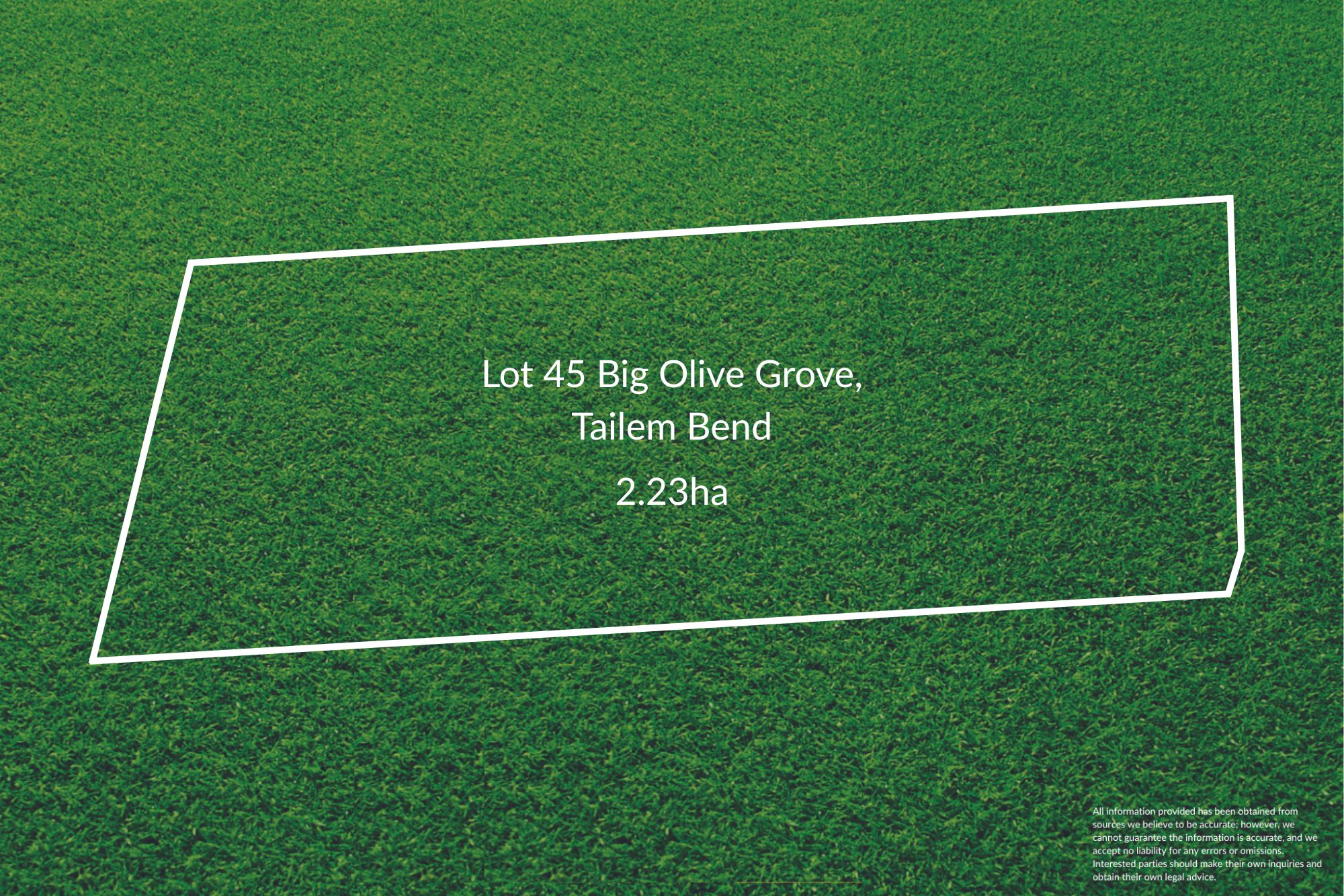 Lot 45 Big Olive Grove, Tailem Bend, SA 5260