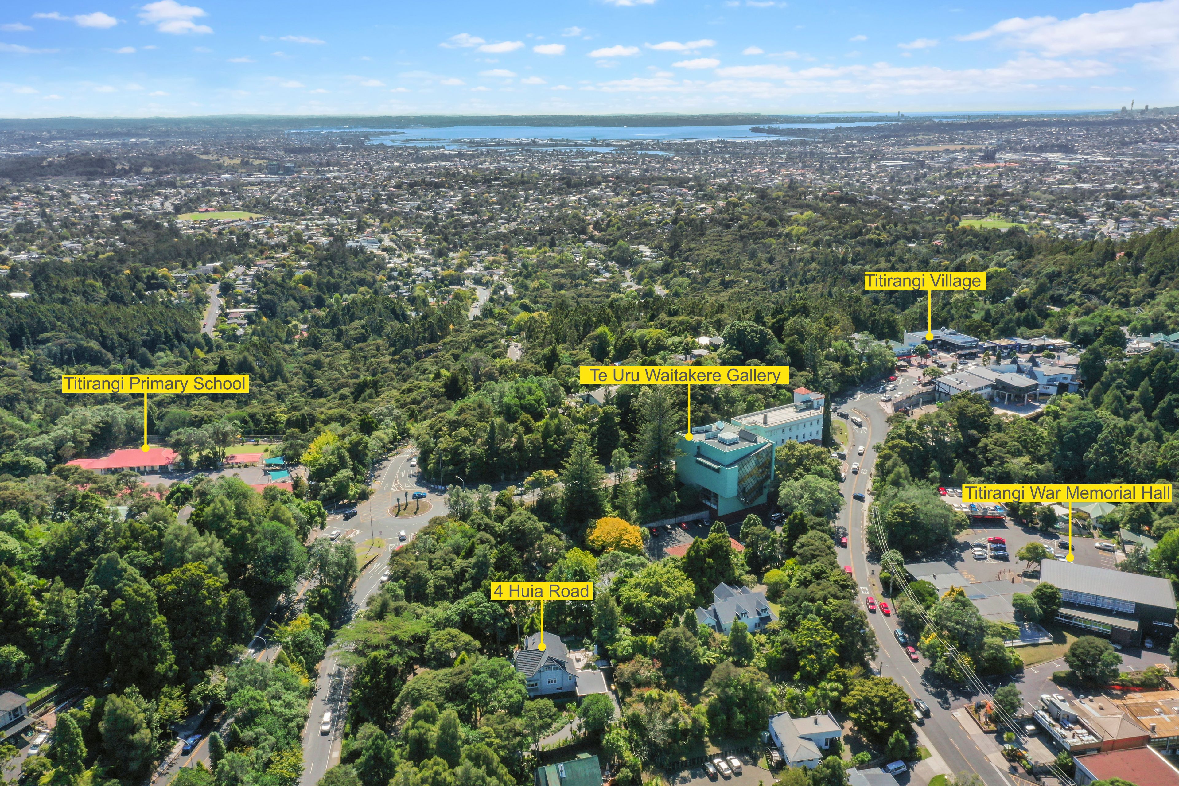 4 & 4a Huia Road, Titirangi, Waitakere City
