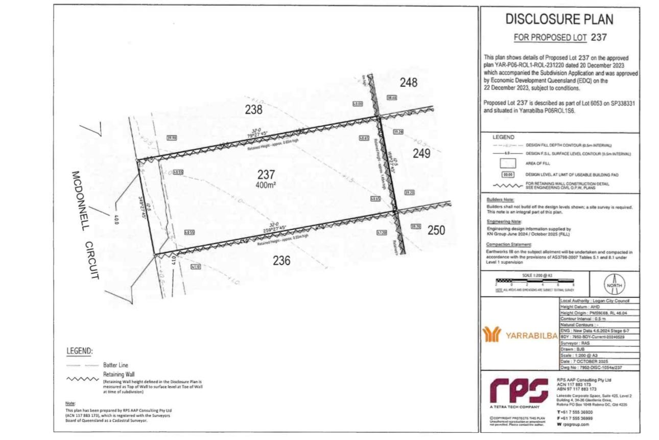 Lot 237 Mcdonnell Circuit, Yarrabilba, QLD 4207