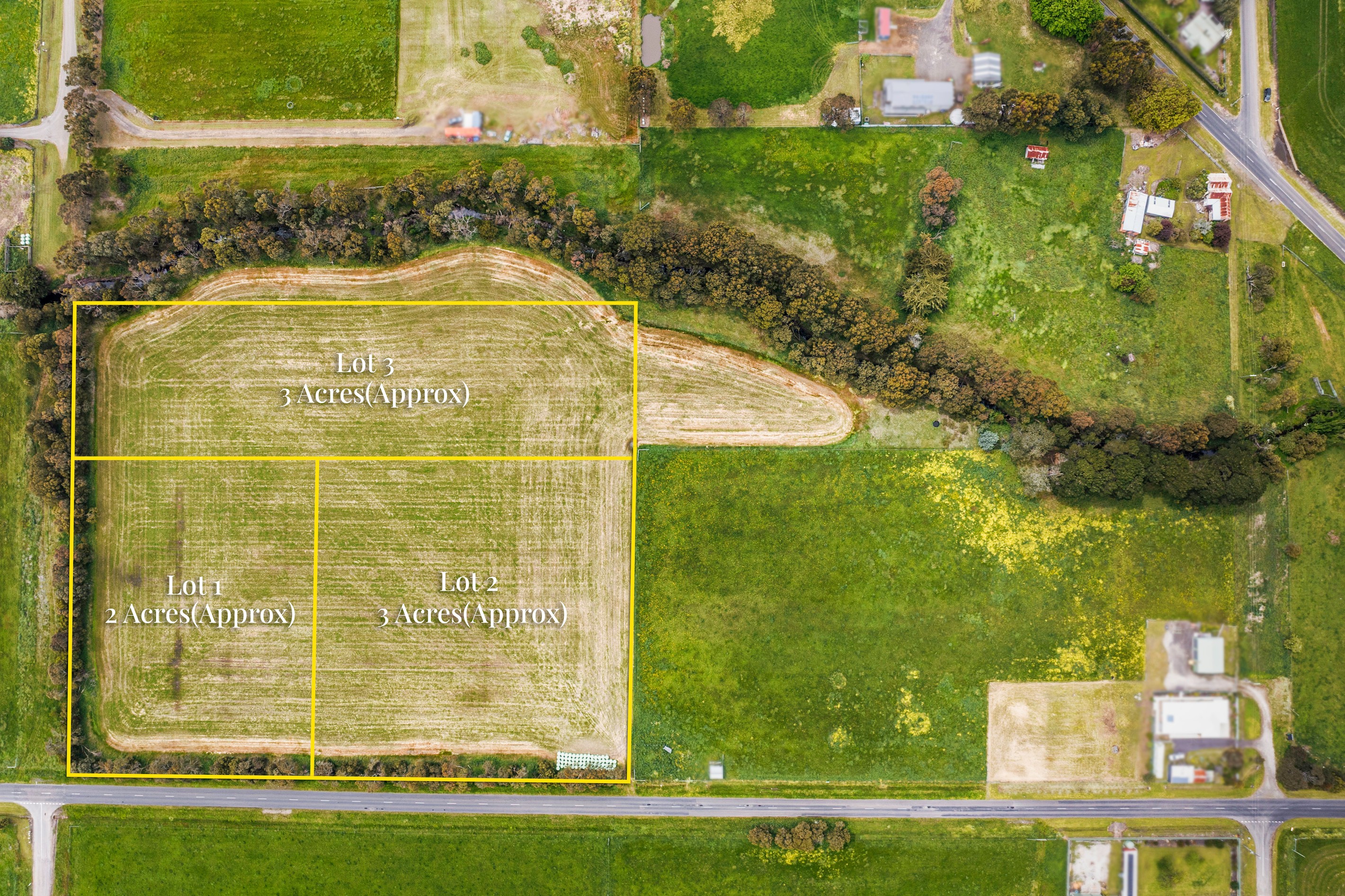 Lots 1-3, 250 Irrewillipe Road, Elliminyt, VIC 3250