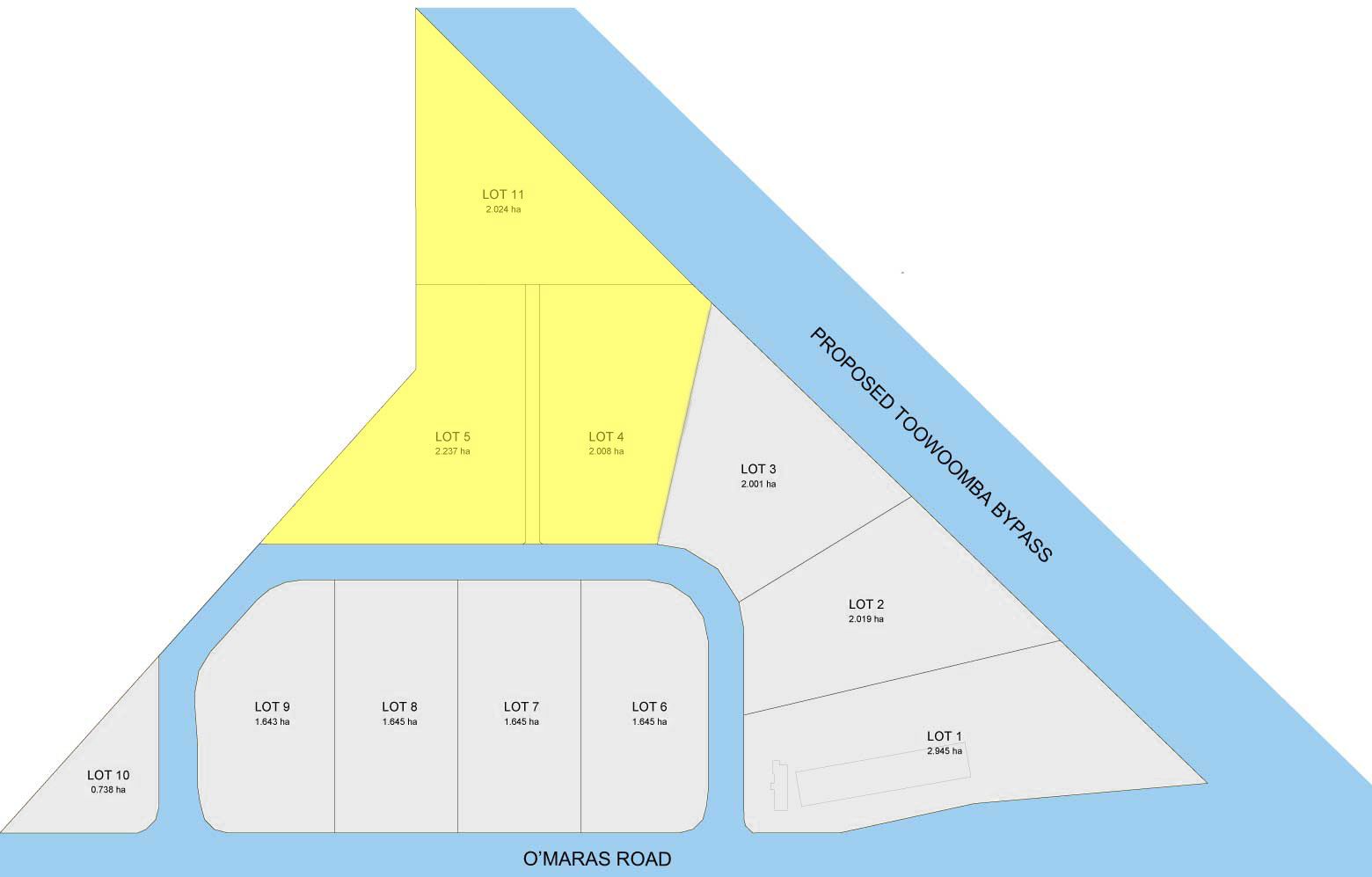 Lot 4 O'Mara Road Subdivision, Wellcamp, QLD 4350