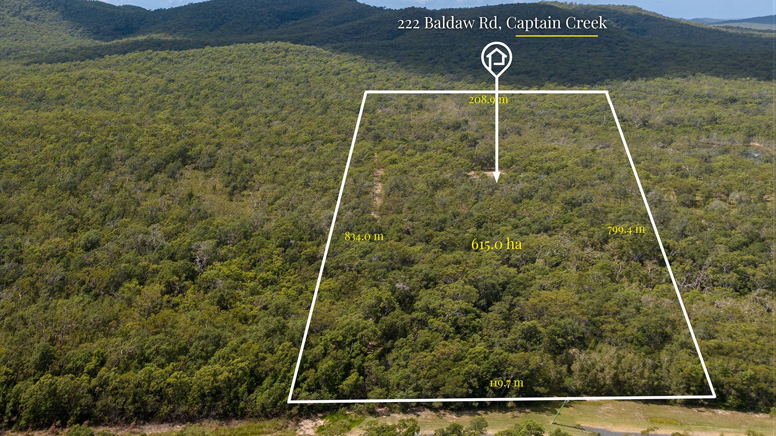 222 Baldaw Road, Captain Creek, QLD 4677