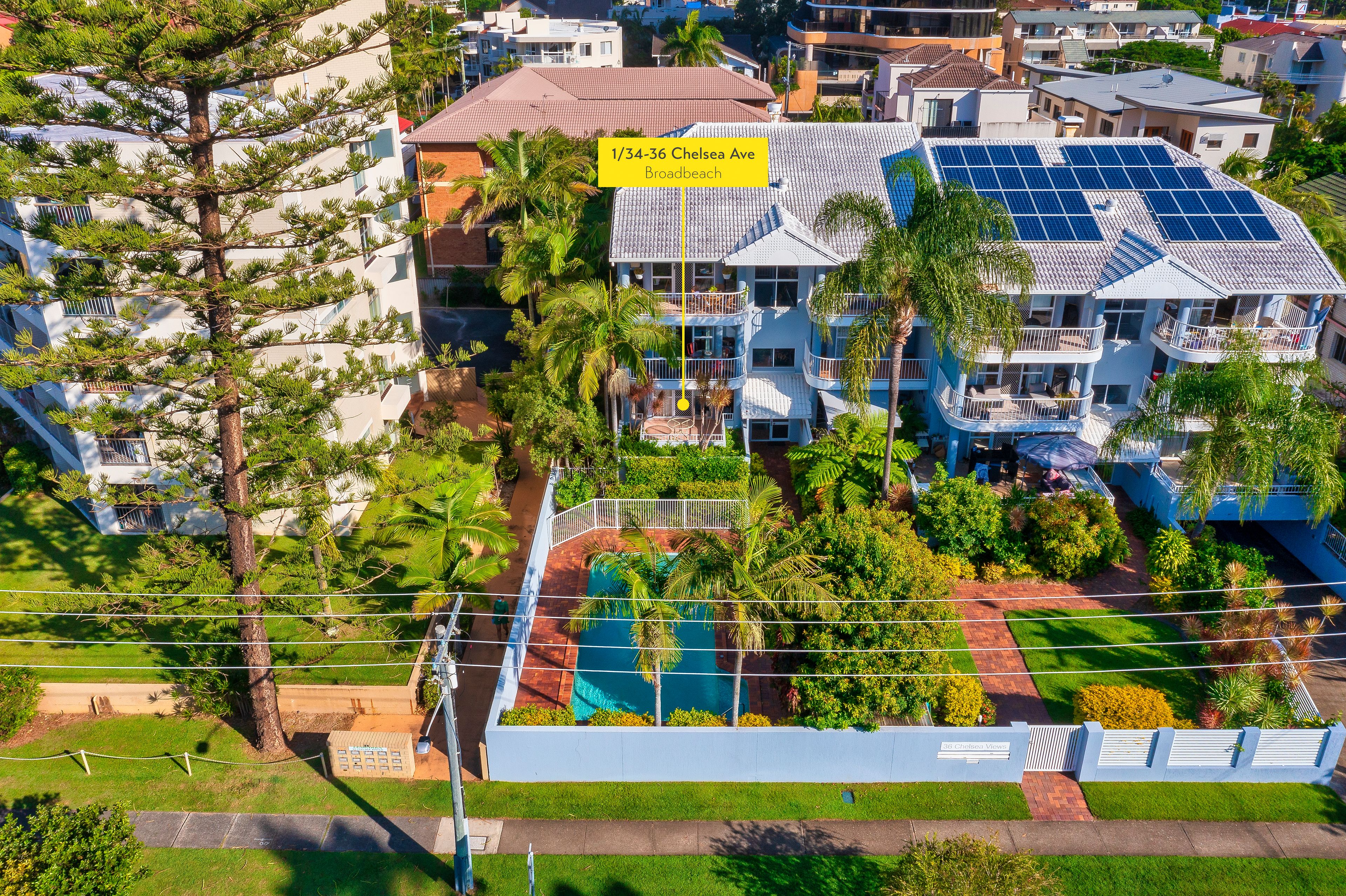 1/34-36 Chelsea Avenue, Broadbeach, QLD 4218
