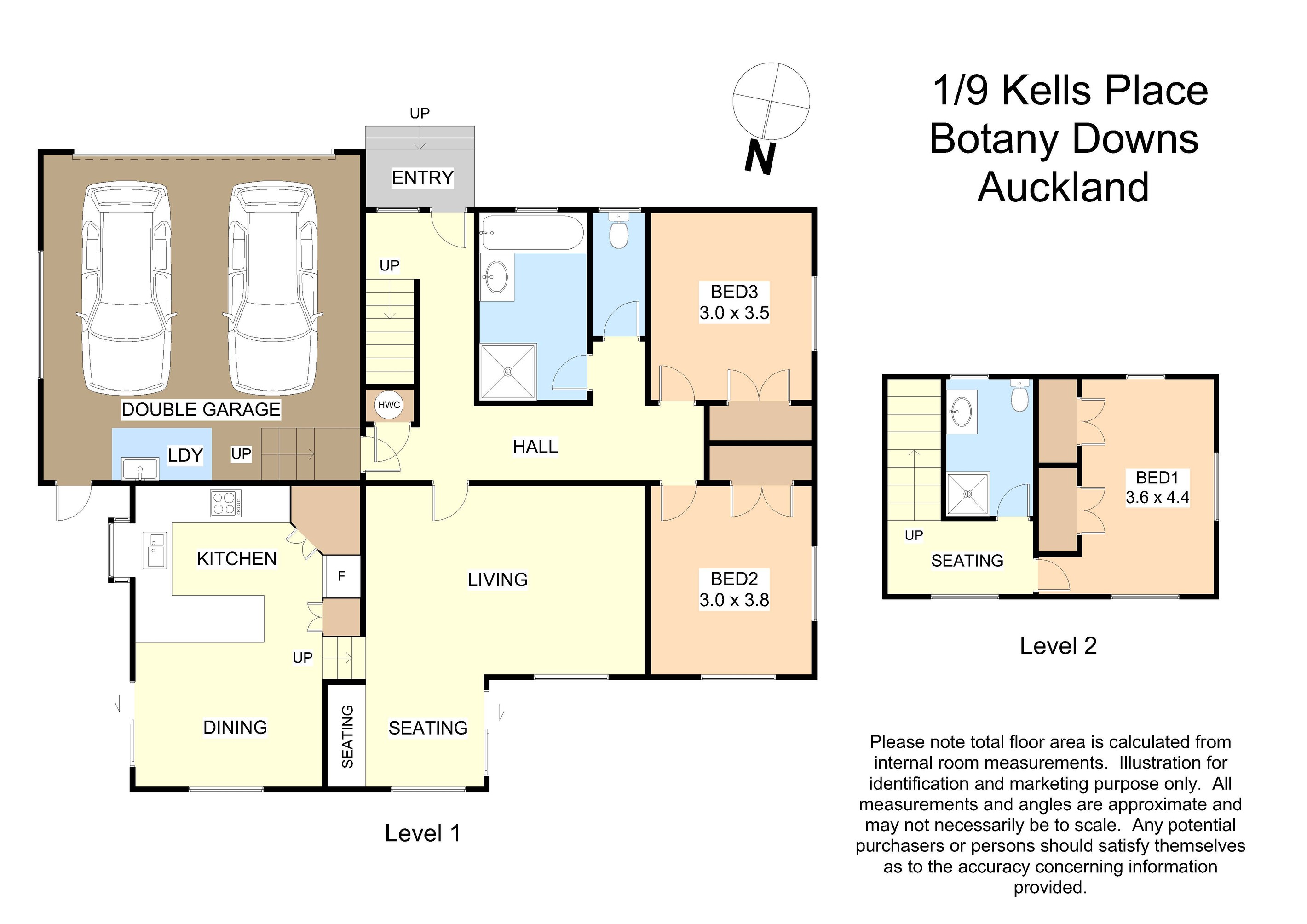 1/9 Kells Place, Botany Downs, Manukau City