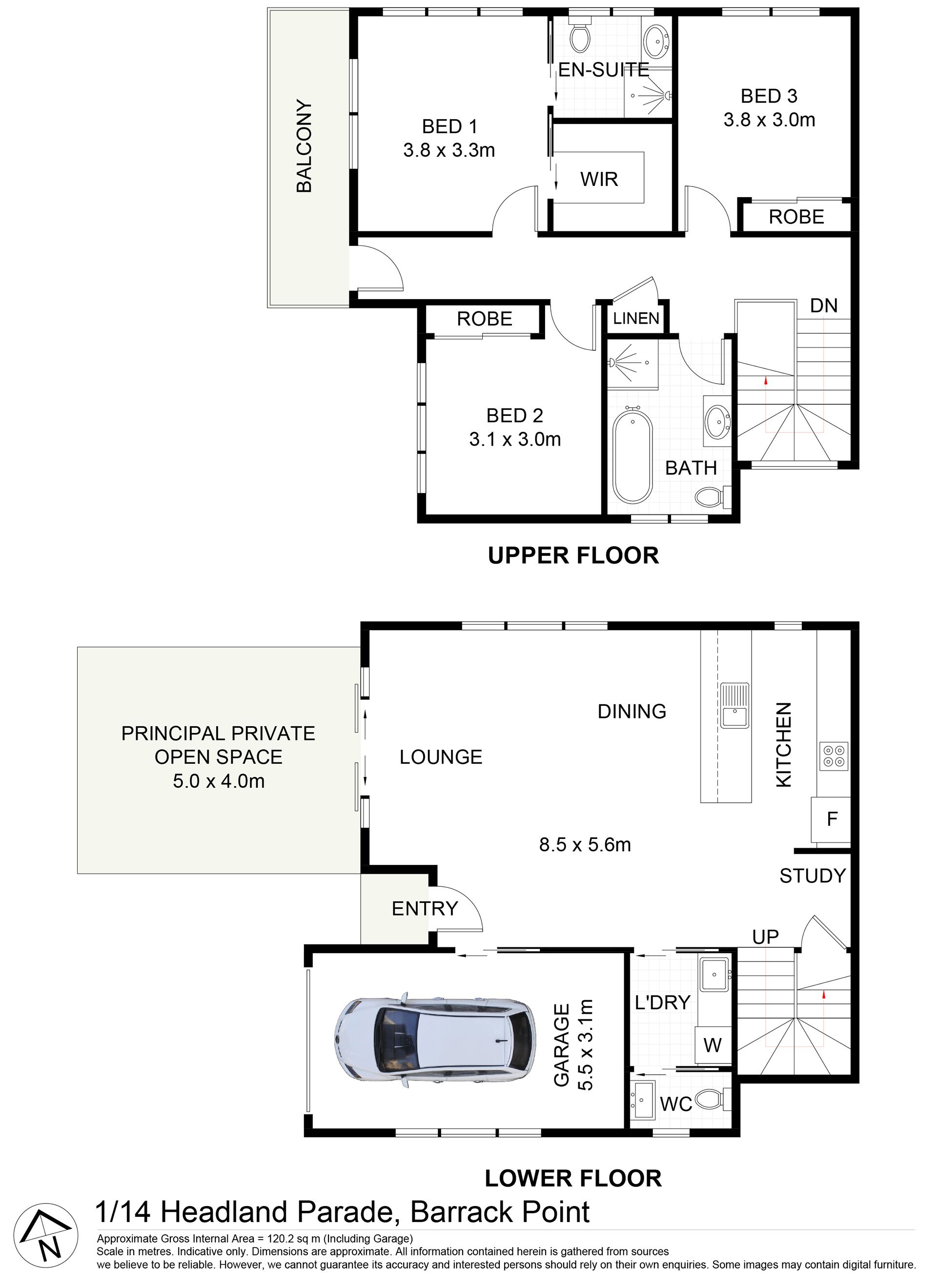 1/14 Headland Parade, Barrack Point, NSW 2528