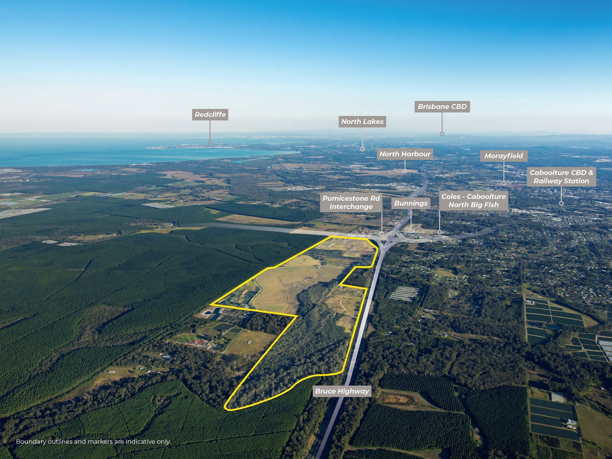 Pumicestone Road and Clinker Road, Elimbah, QLD 4516