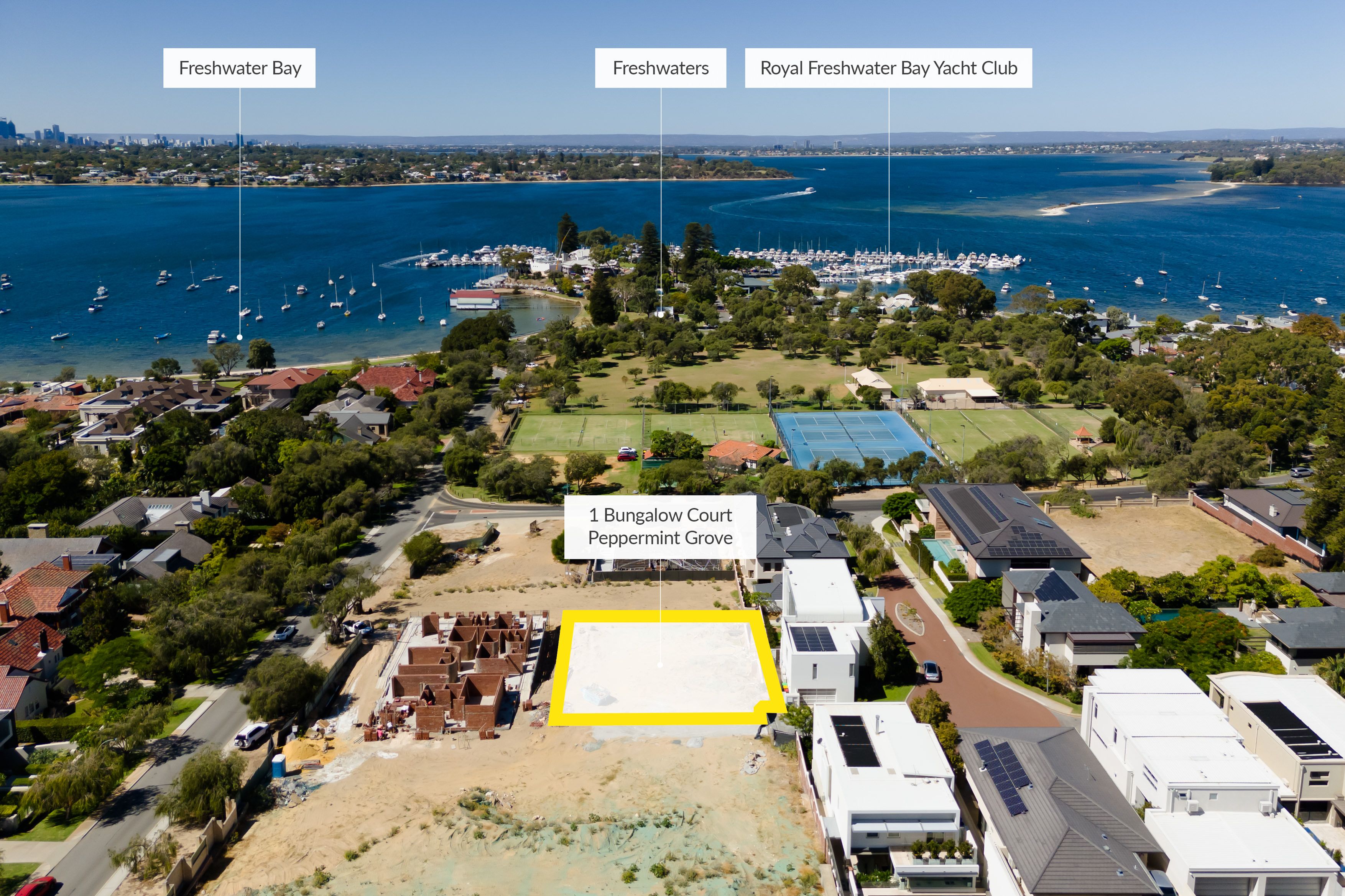 1 Bungalow Court, Peppermint Grove, WA 6011 Sold Land Dalkeith