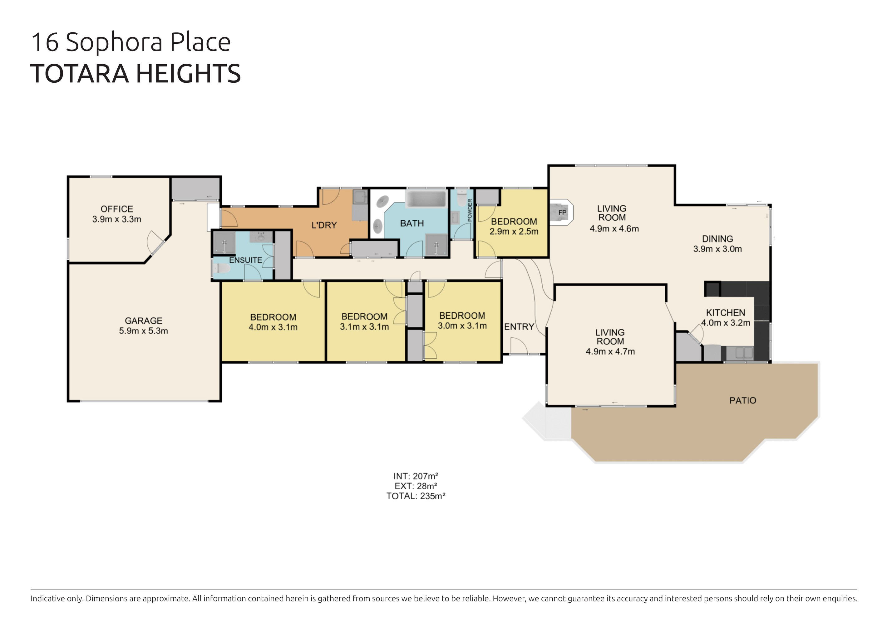 16 Sophora Place, Totara Heights, Manukau City