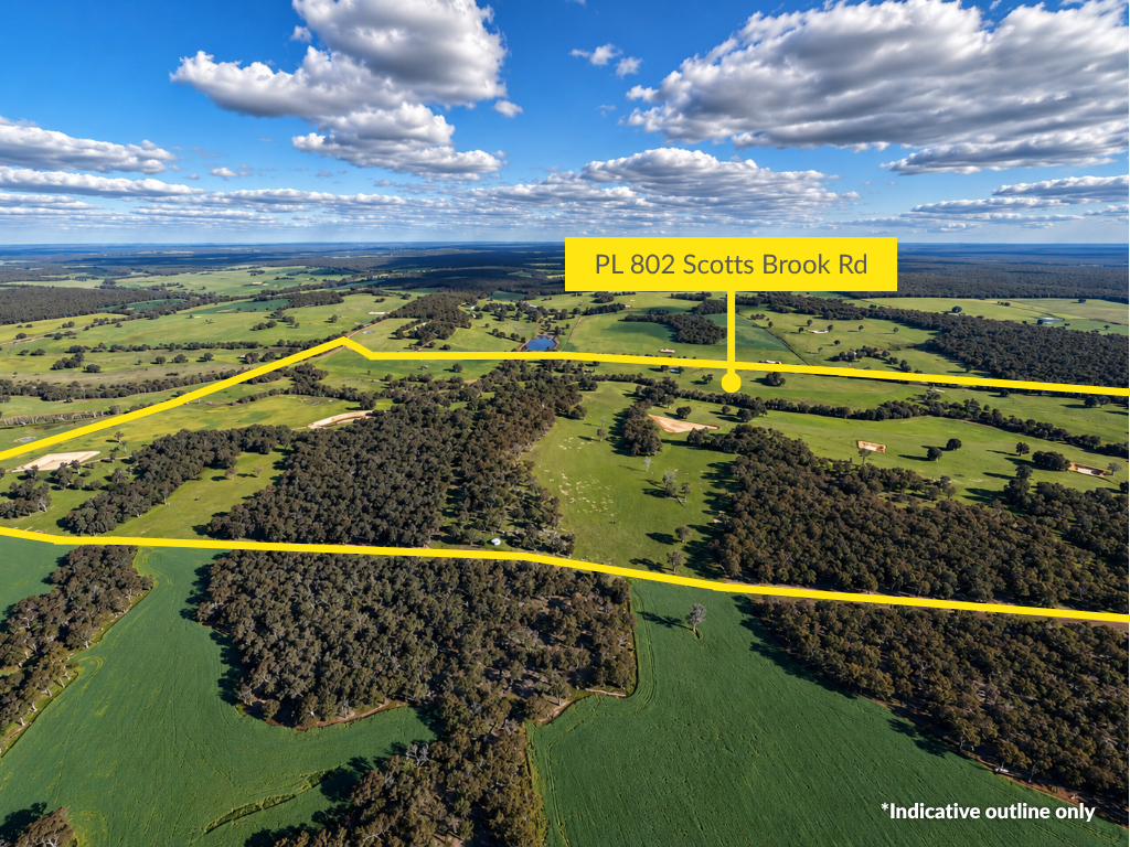 PL 802 Scotts Brook Road, Scotts Brook, WA 6244