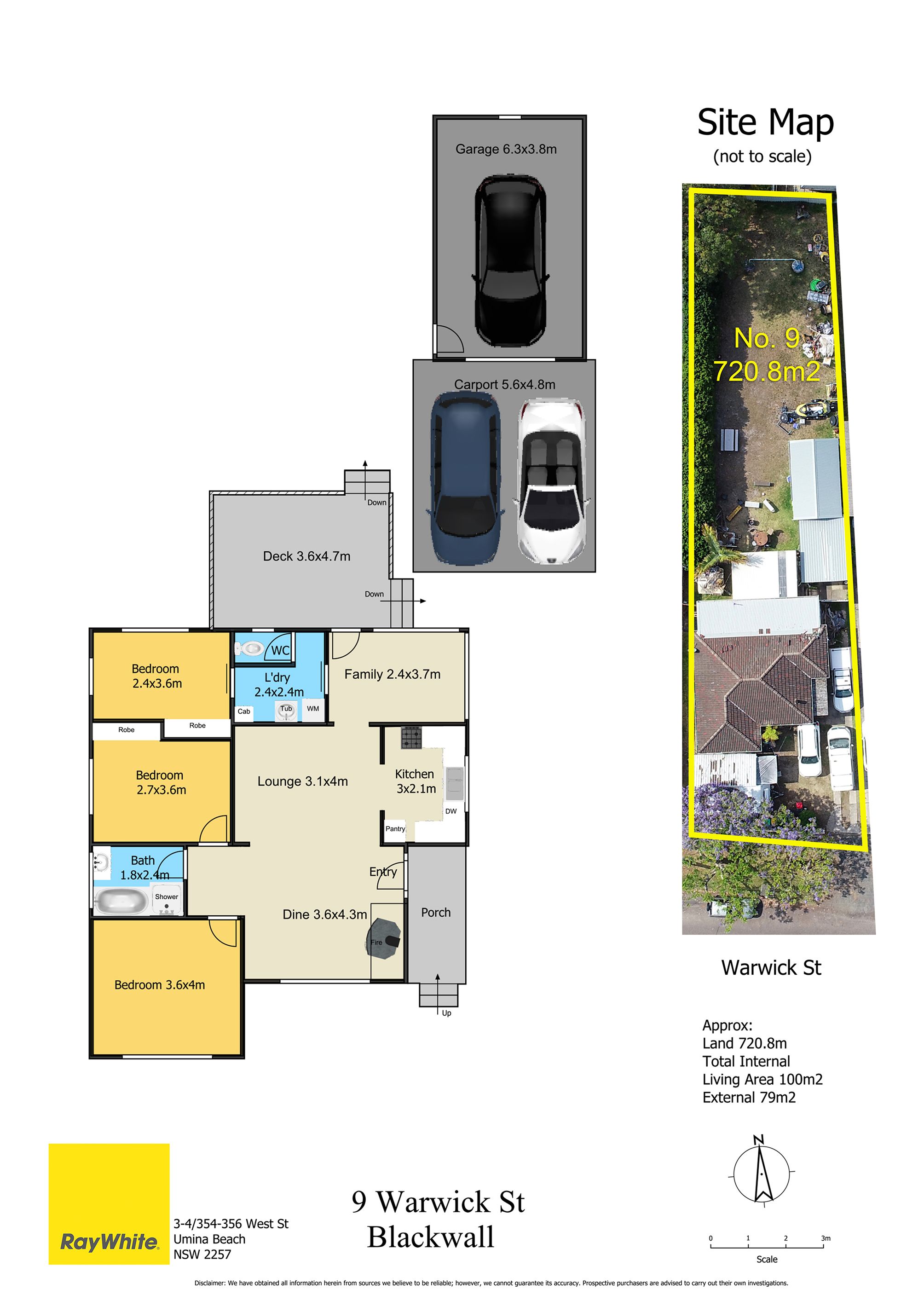 5,7,9 Warwick Street, Blackwall, NSW 2256 House for Sale Ray White