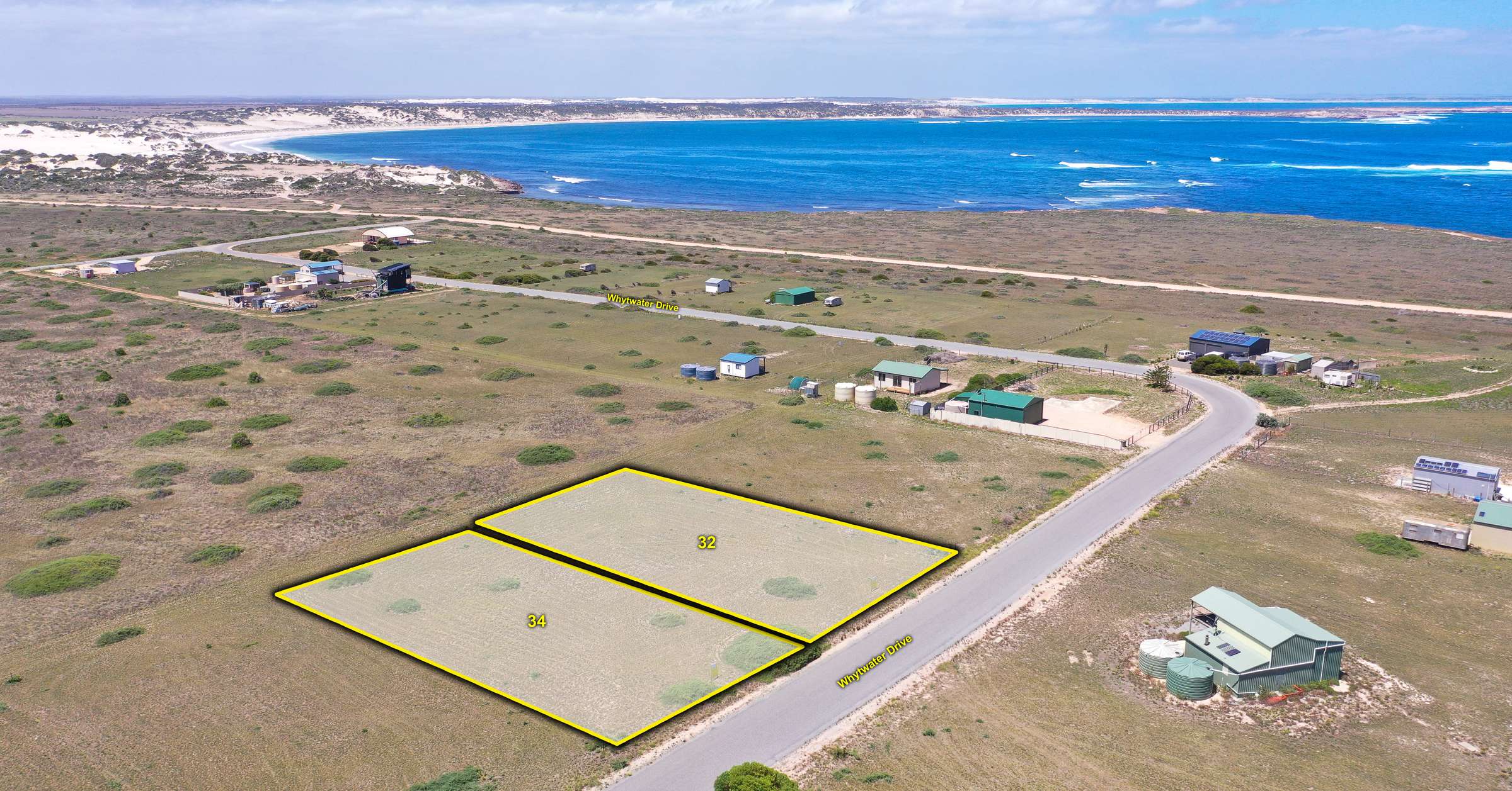 Sold Land - 32 & 34 Whytwater Drive, WESTALL, SA 5680